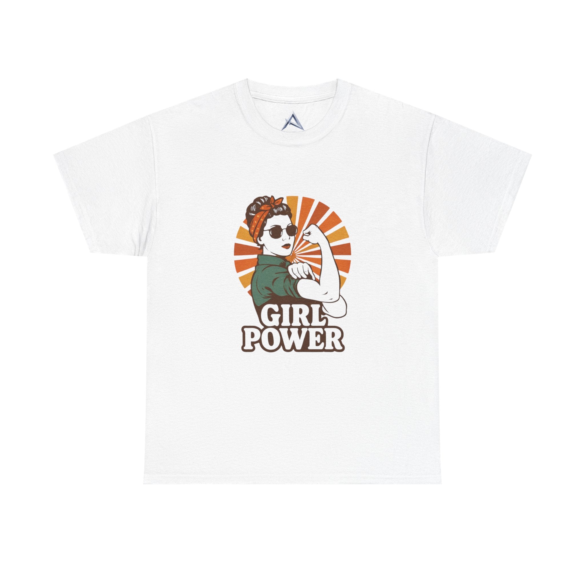 Empowering Girl Power Heavy Cotton Tee
