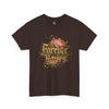 Floral Tribute Heavy Cotton Tee