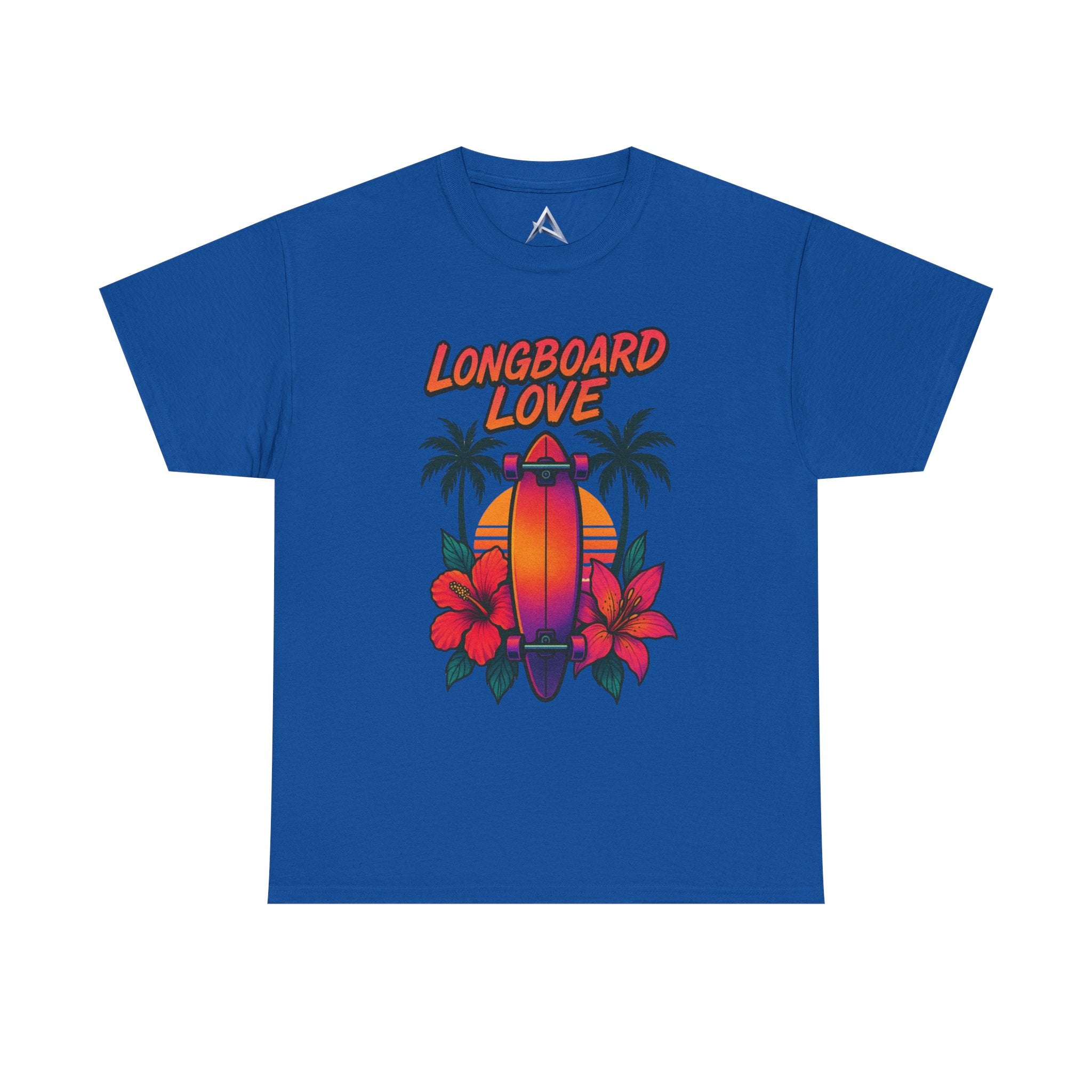 Longboard Love Unisex Heavy Cotton Tee