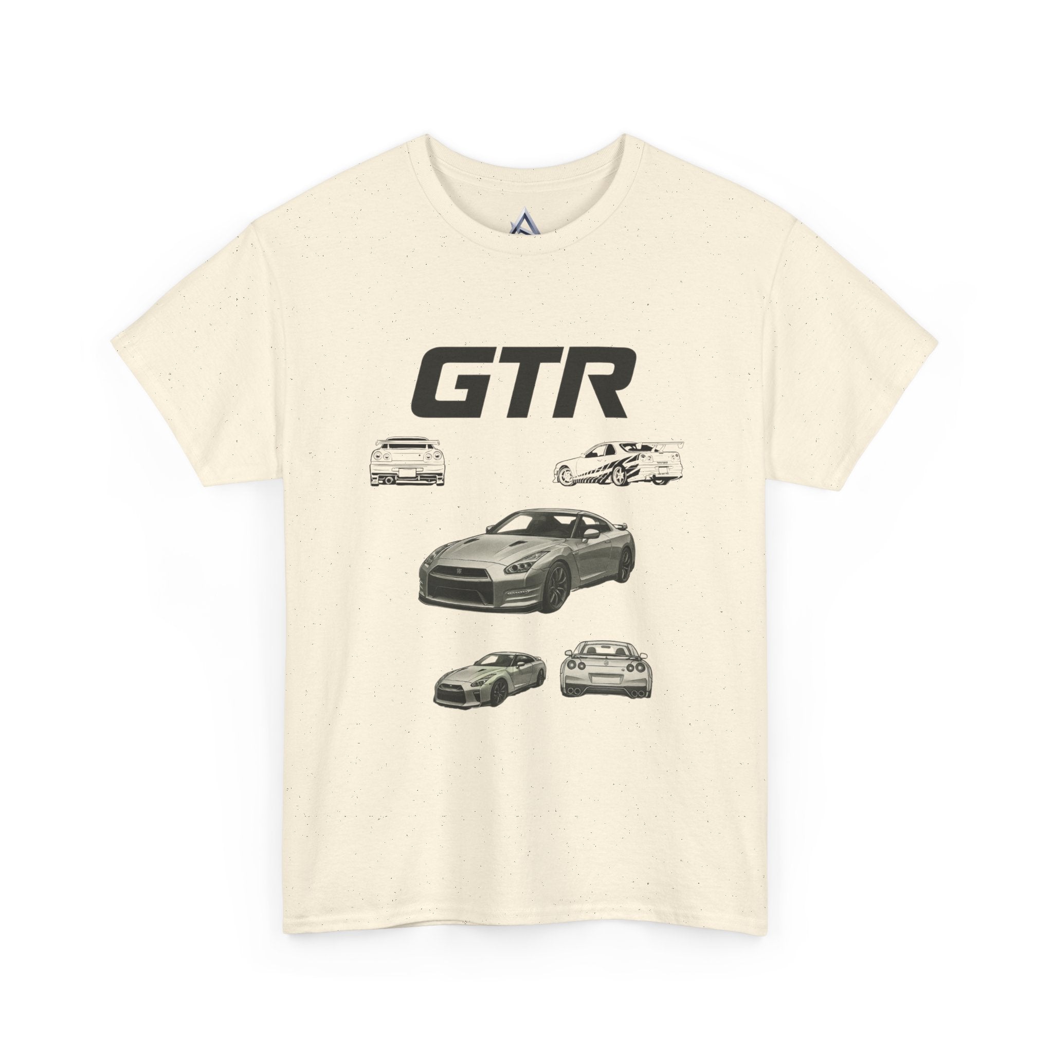 GTR Car Enthusiast Graphic Heavy Cotton Tee