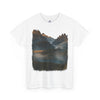 Nature-Inspired Unisex Heavy Cotton Tee, Outdoor, Adventure, Casual Wear, Gift for Nature Lovers, Hiking Merchandise