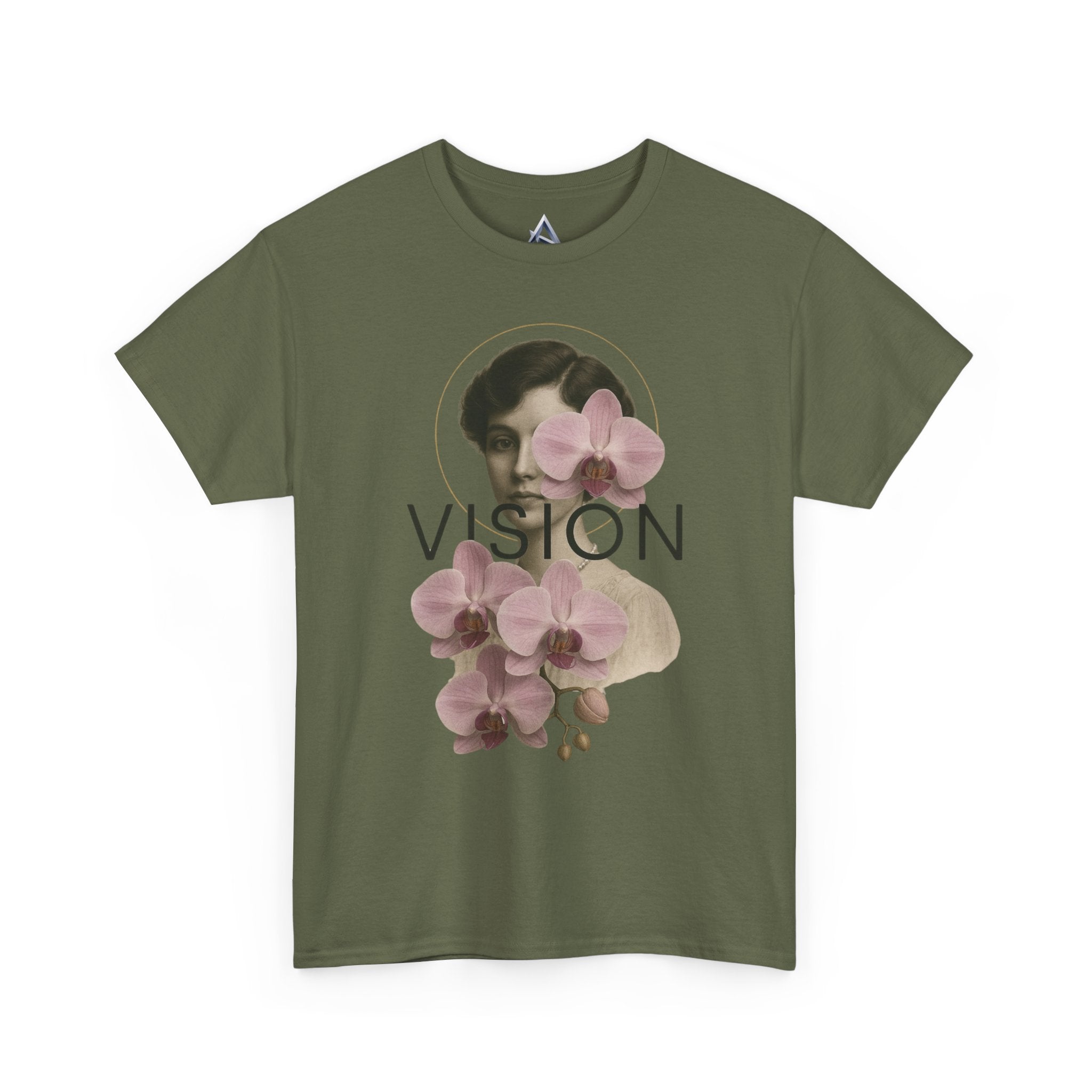 Visionary Floral Unisex Heavy Cotton Tee
