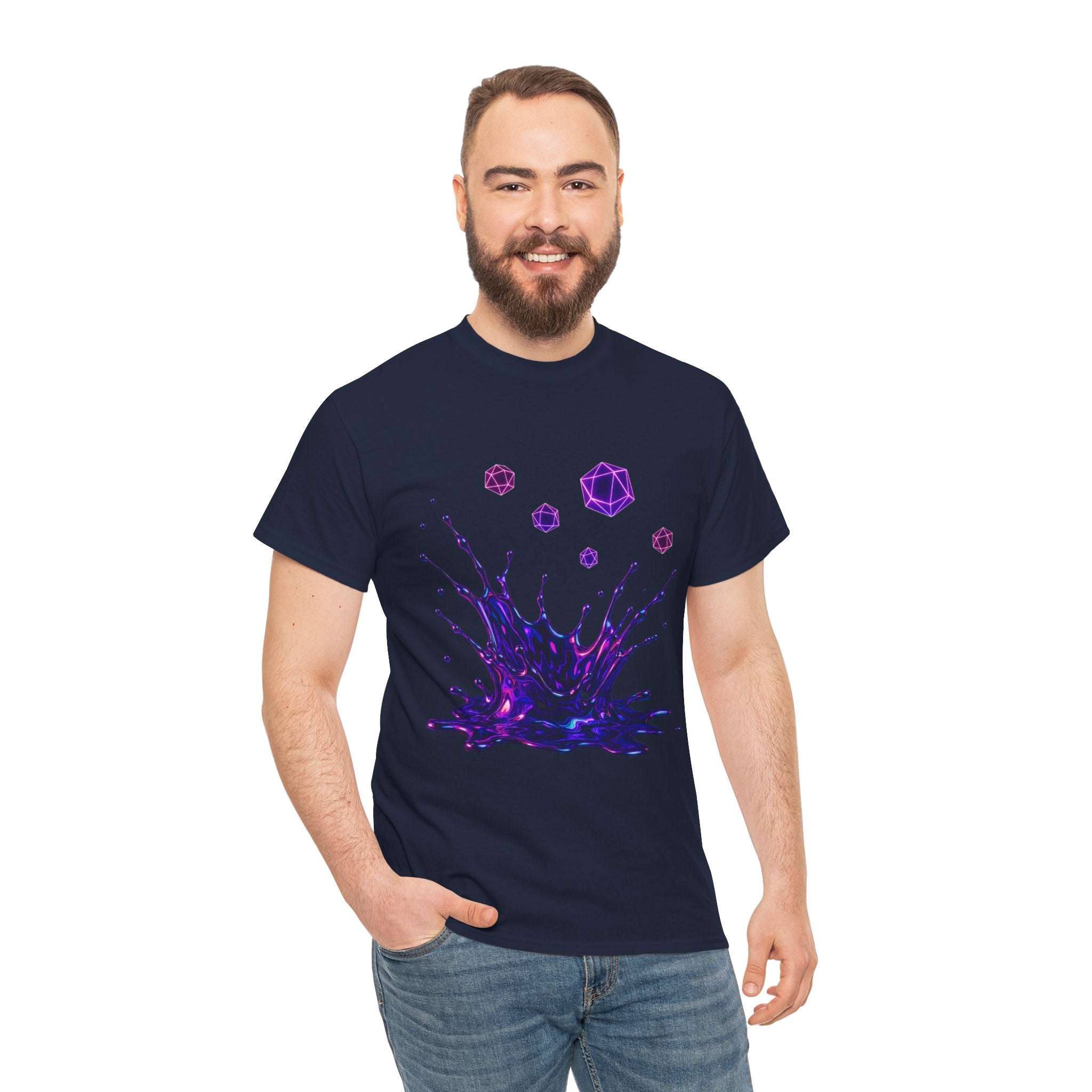 Cosmic Splash Unisex Heavy Cotton Tee