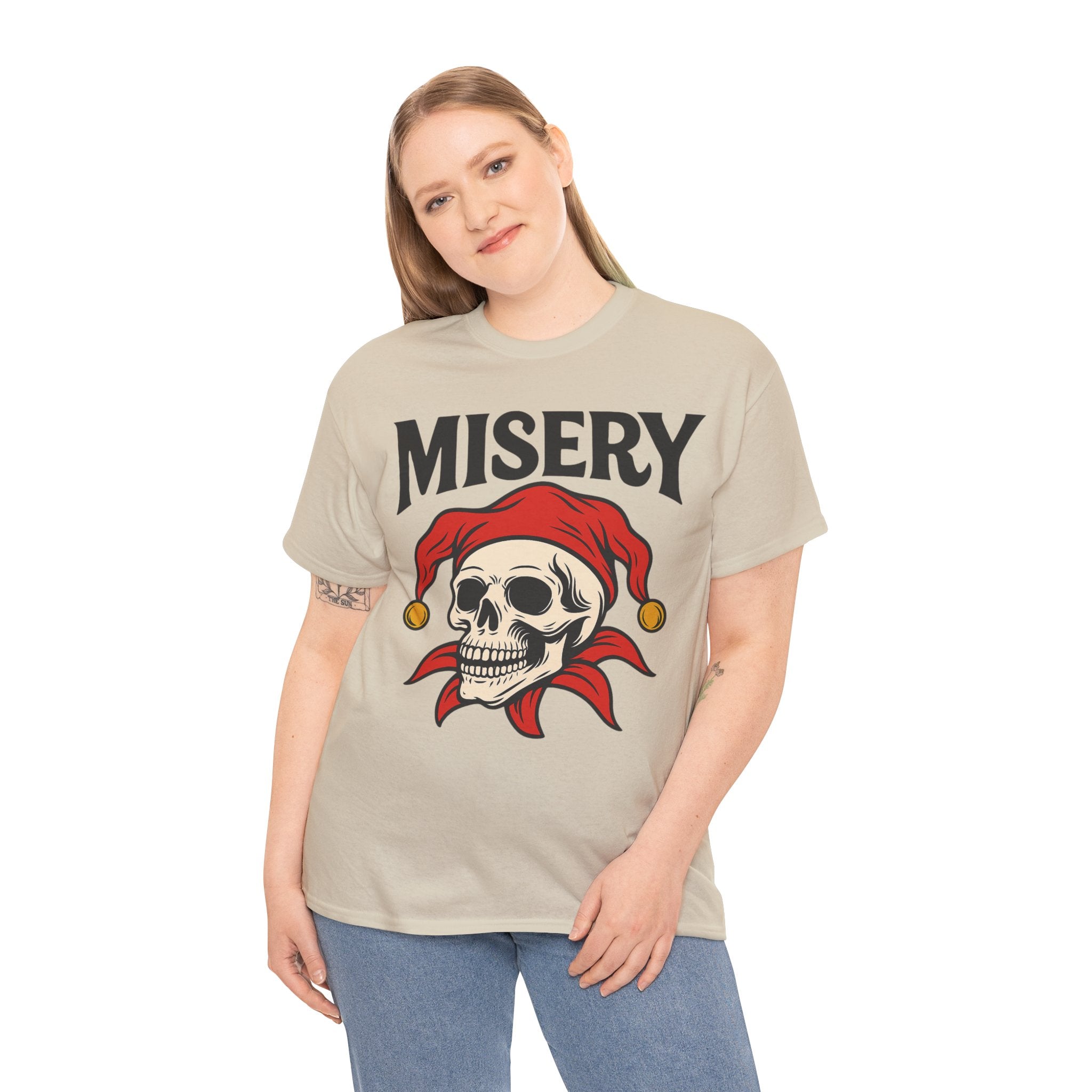 Skull Misery Unisex Heavy Cotton Tee