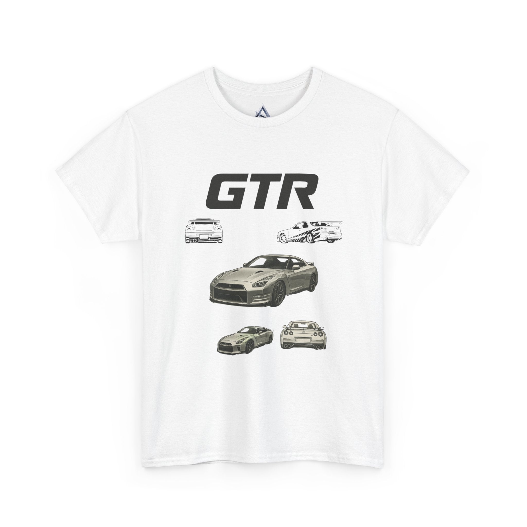 GTR Car Enthusiast Graphic Heavy Cotton Tee