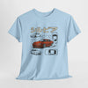 Stylish Car Graphic Unisex Heavy Cotton Tee