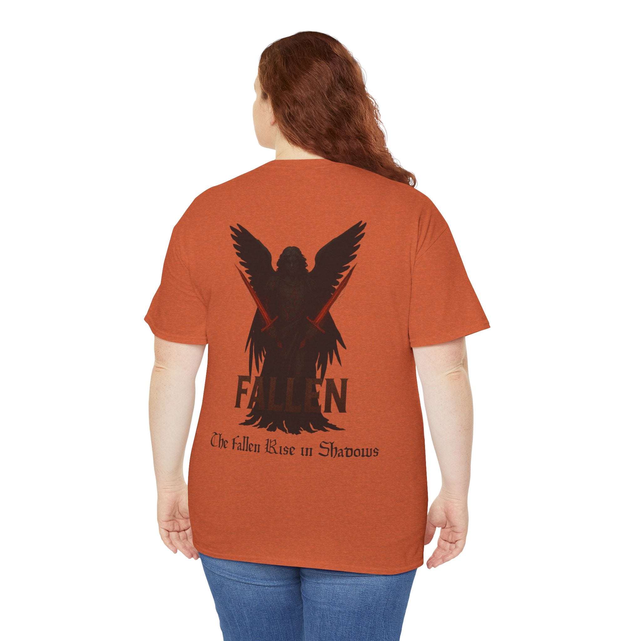 Fallen Dark Angel Unisex Heavy Cotton Tee