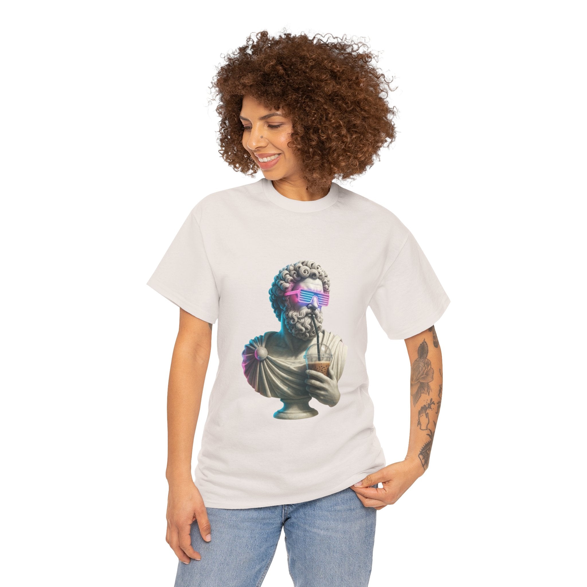 Stylish Philosopher Vintage Unisex Heavy Cotton Tee