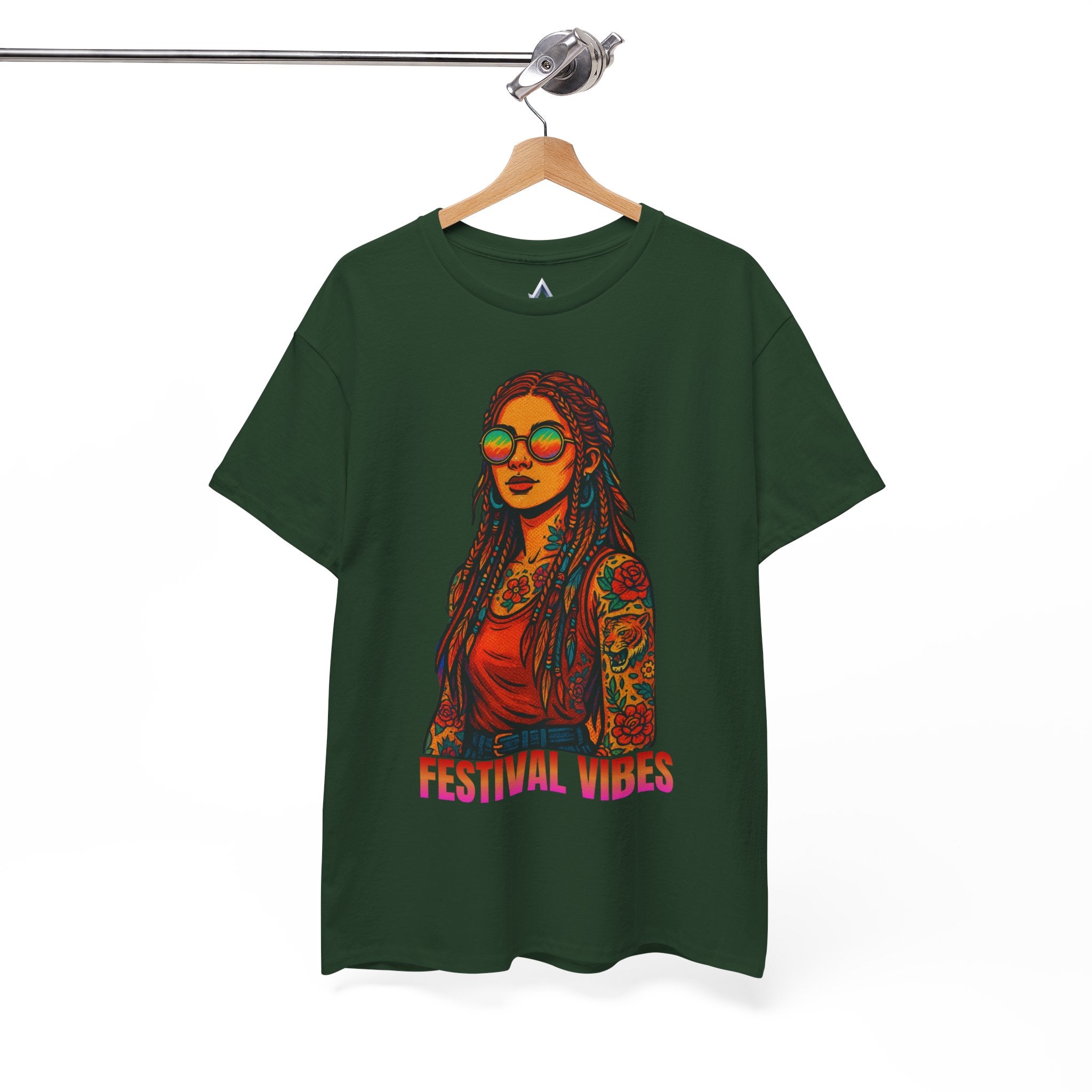 Festival Vibes Unisex Heavy Cotton Tee