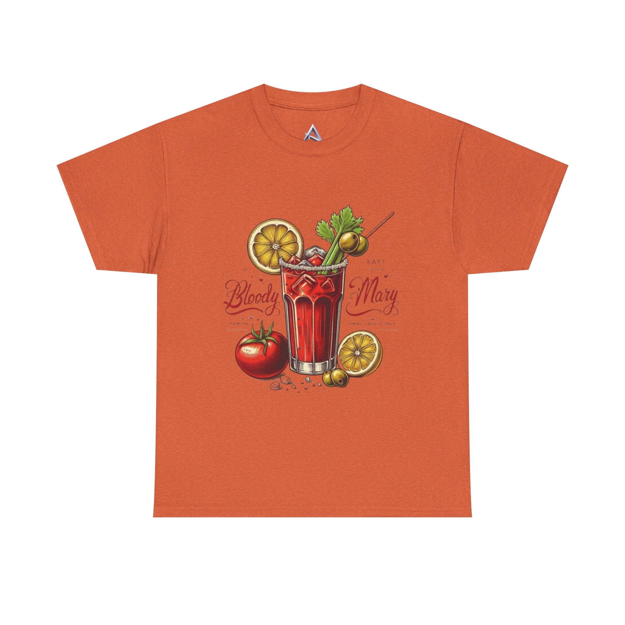 Bloody Mary Cocktail Unisex Heavy Cotton Tee