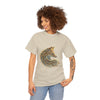 Natural Wolf Graphic Unisex Heavy Cotton Tee