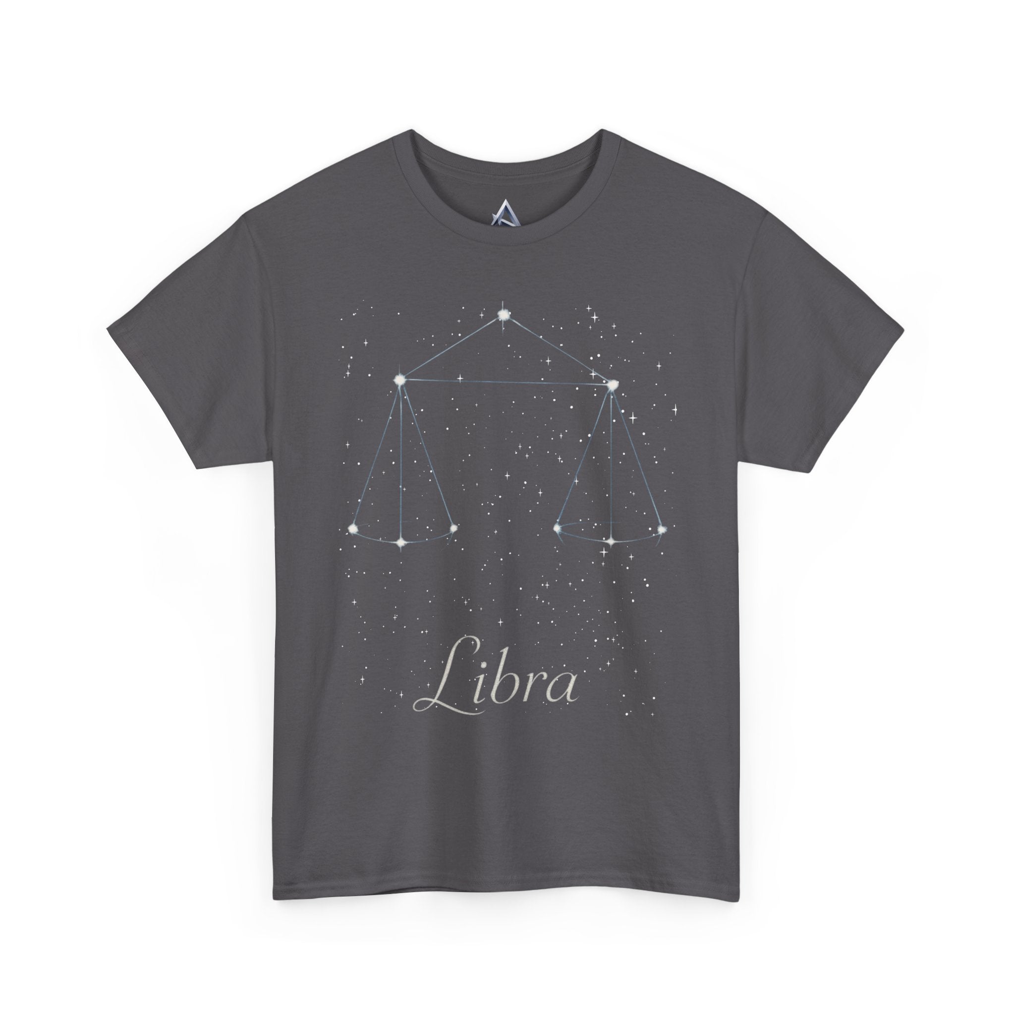Libra Constellation Unisex Heavy Cotton Tee