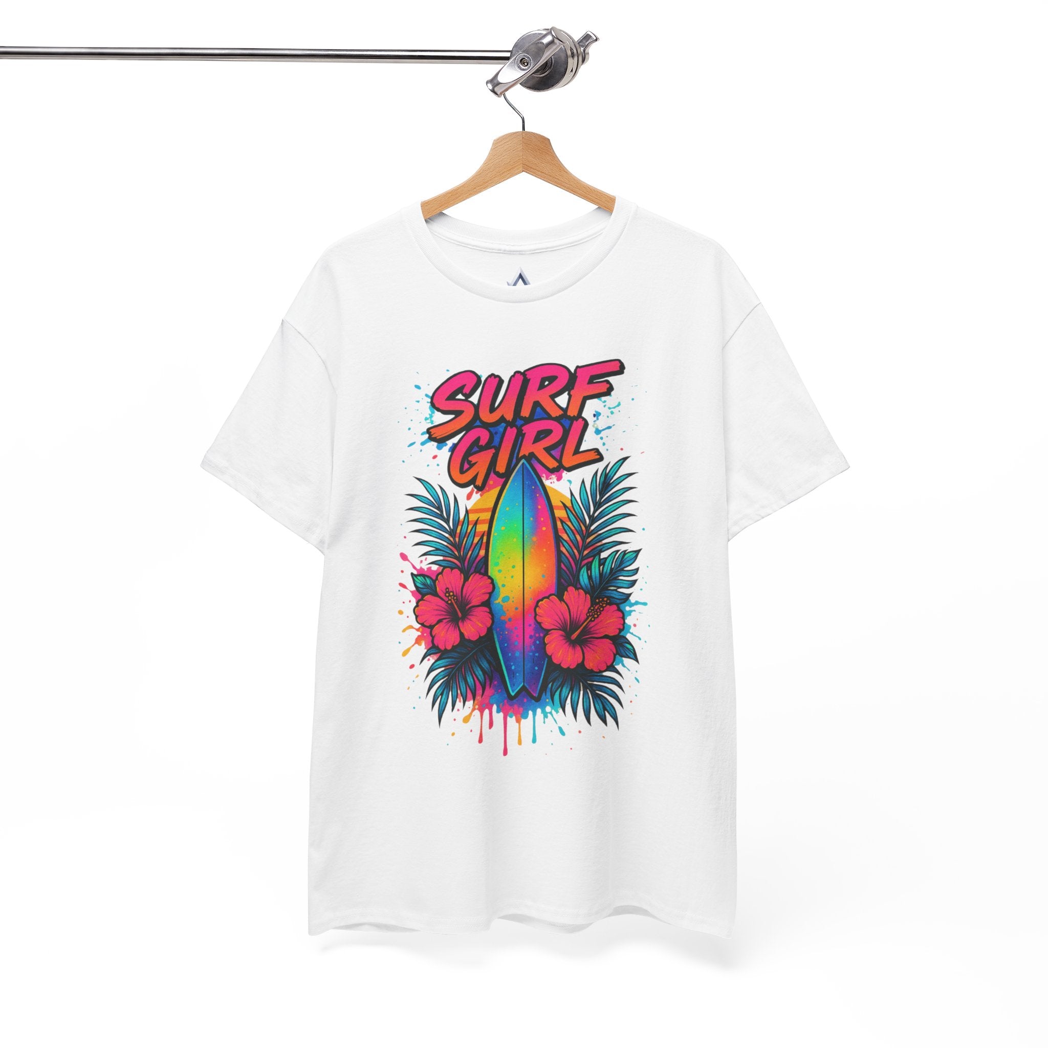 Surf Girl Vintage Heavy Cotton Tee