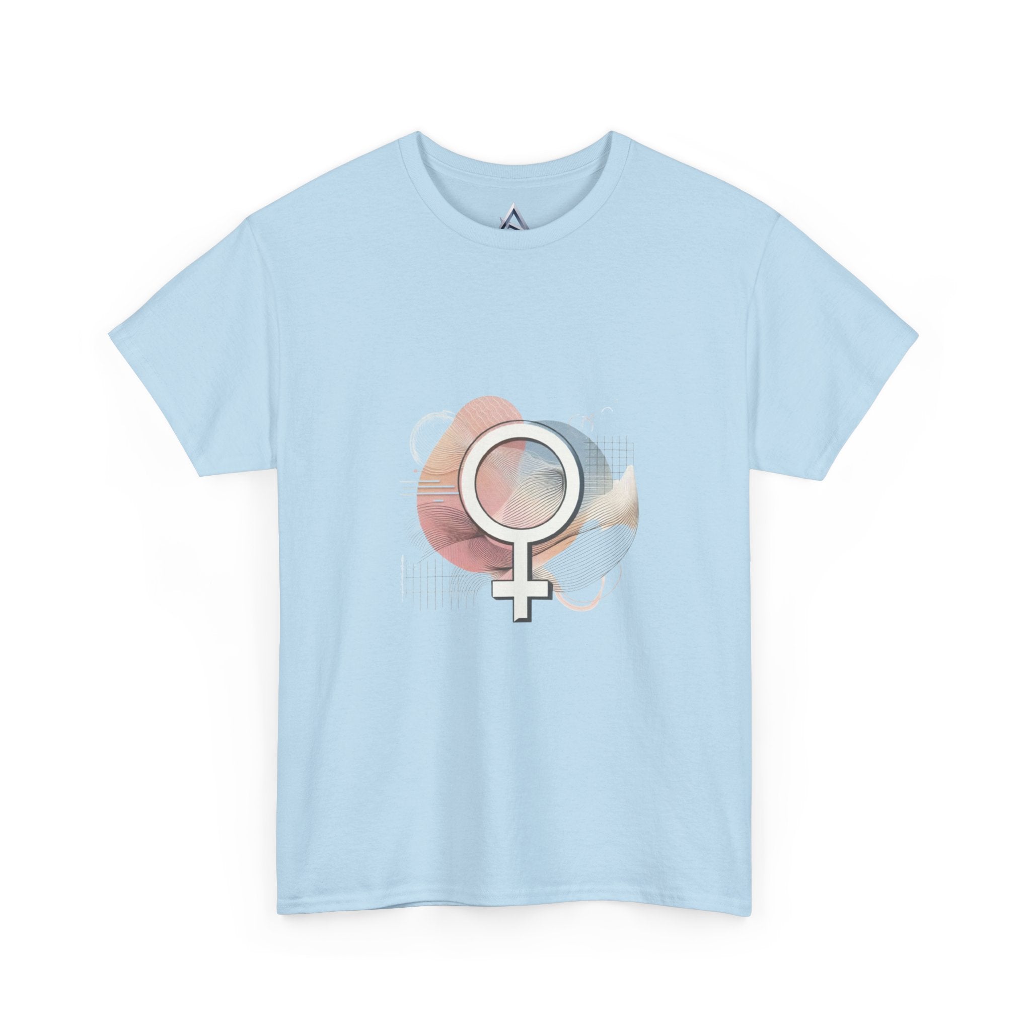 Artistic Female Symbol Unisex Heavy Cotton Tee