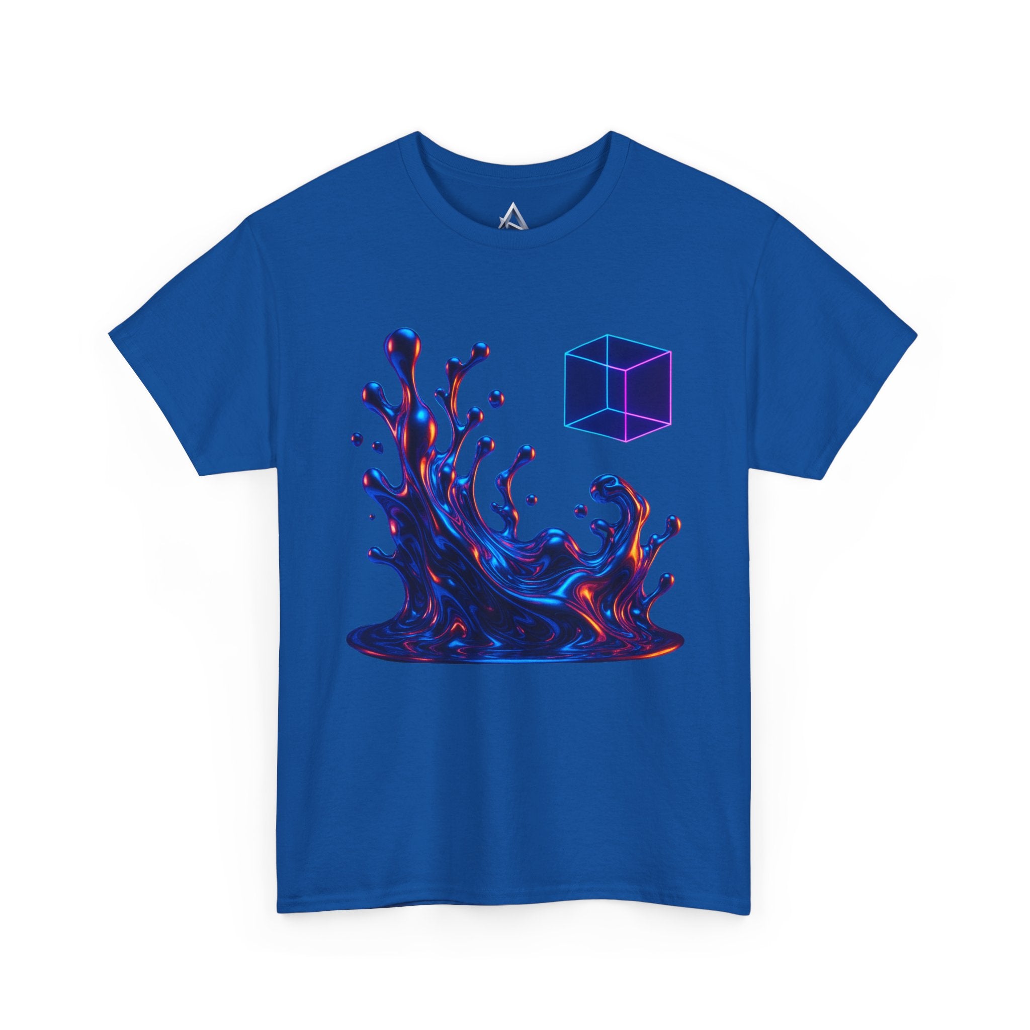 Vibrant Splash Art Unisex Heavy Cotton Tee