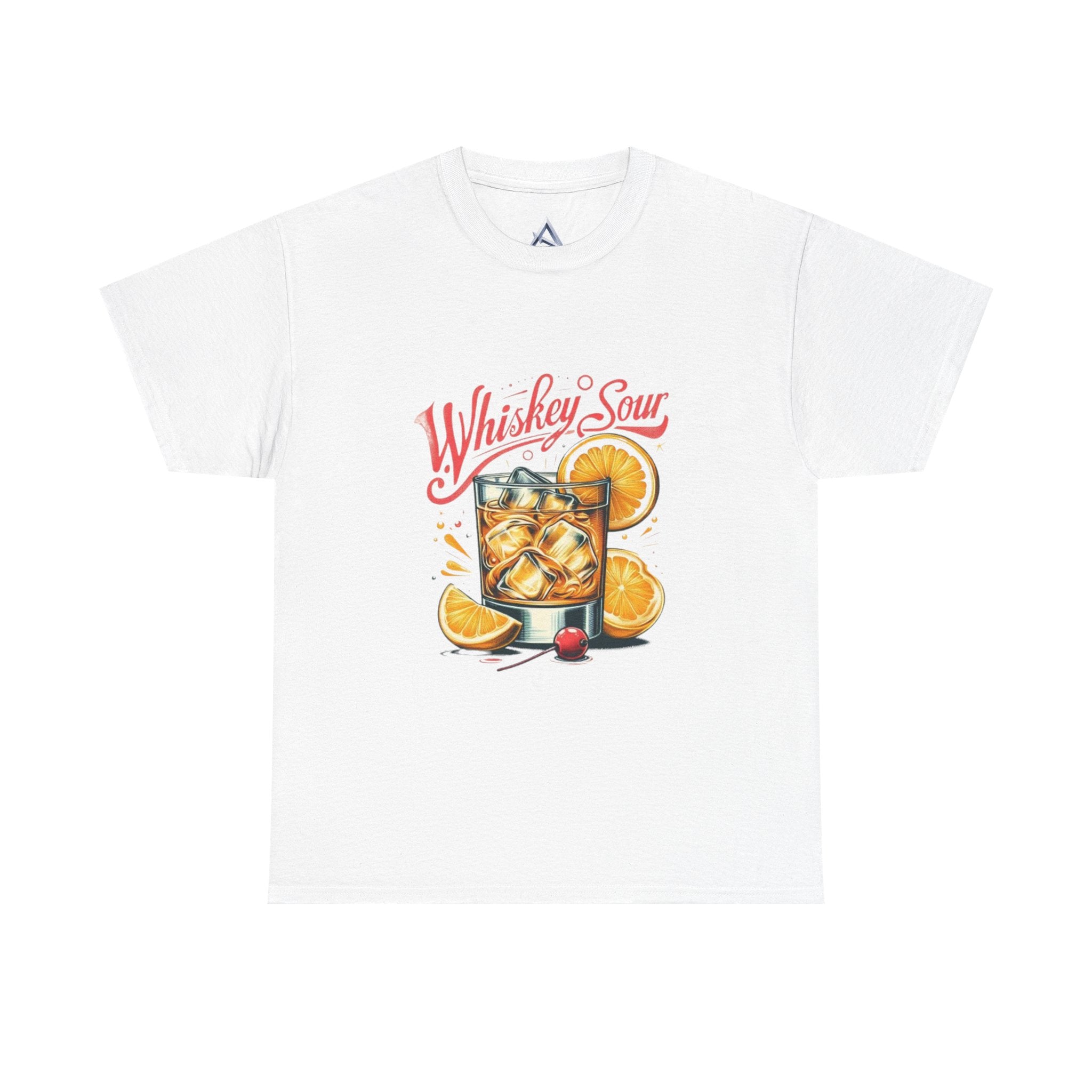Whiskey Sour Cocktail Unisex Heavy Cotton Tee