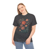 Cosmic Floral Unisex Heavy Cotton Tee