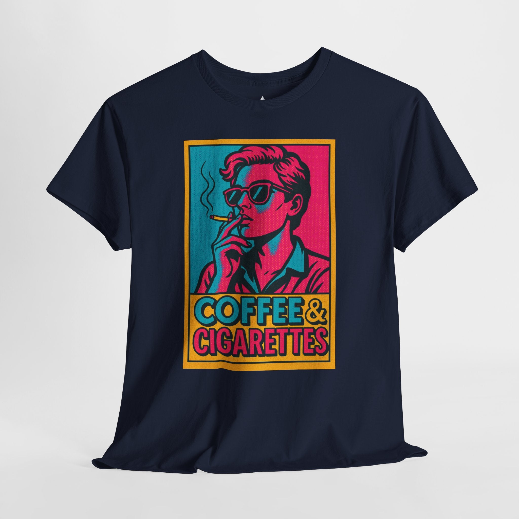 Coffee & Cigarettes Vintage Unisex Heavy Cotton Tee