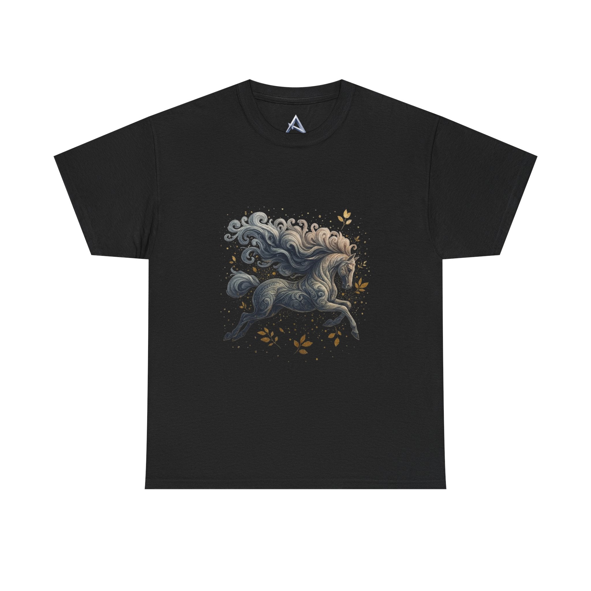 Majestic Horse Graphic Heavy Cotton Tee
