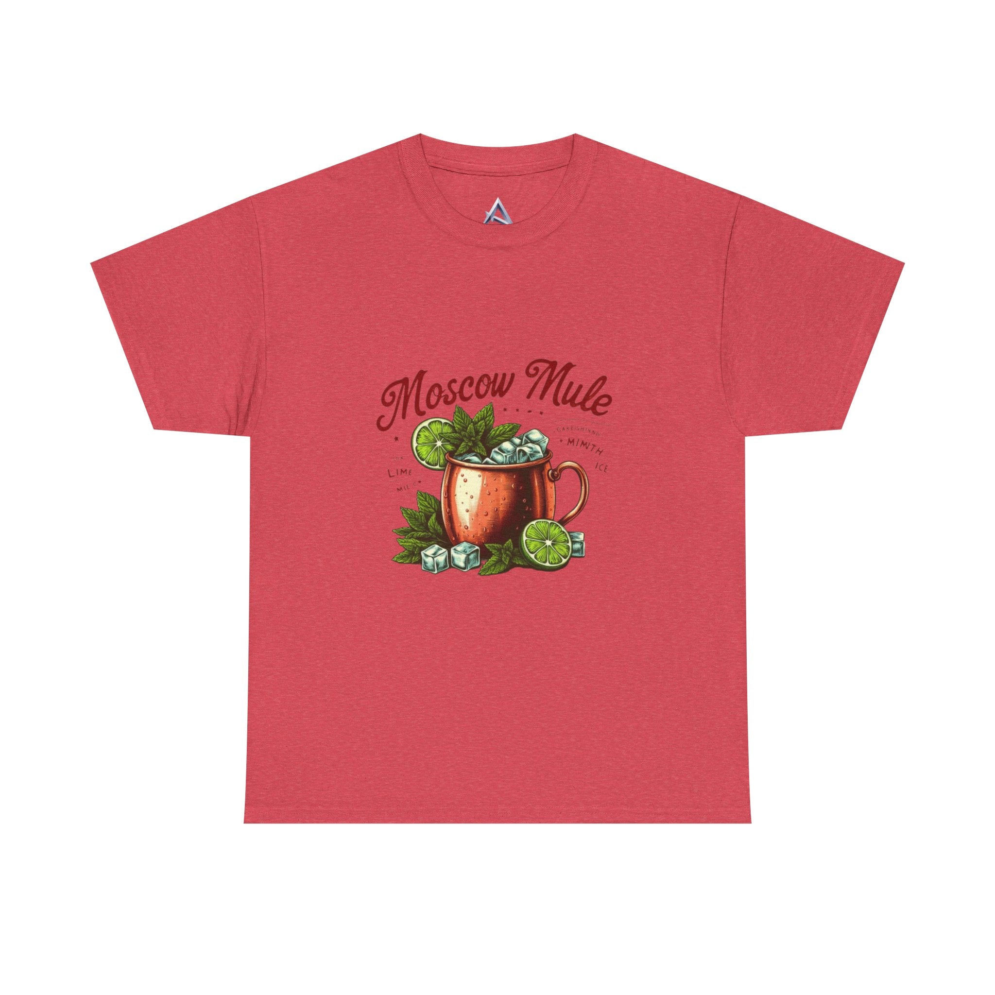 Moscow Mule Cocktail Unisex Heavy Cotton Tee