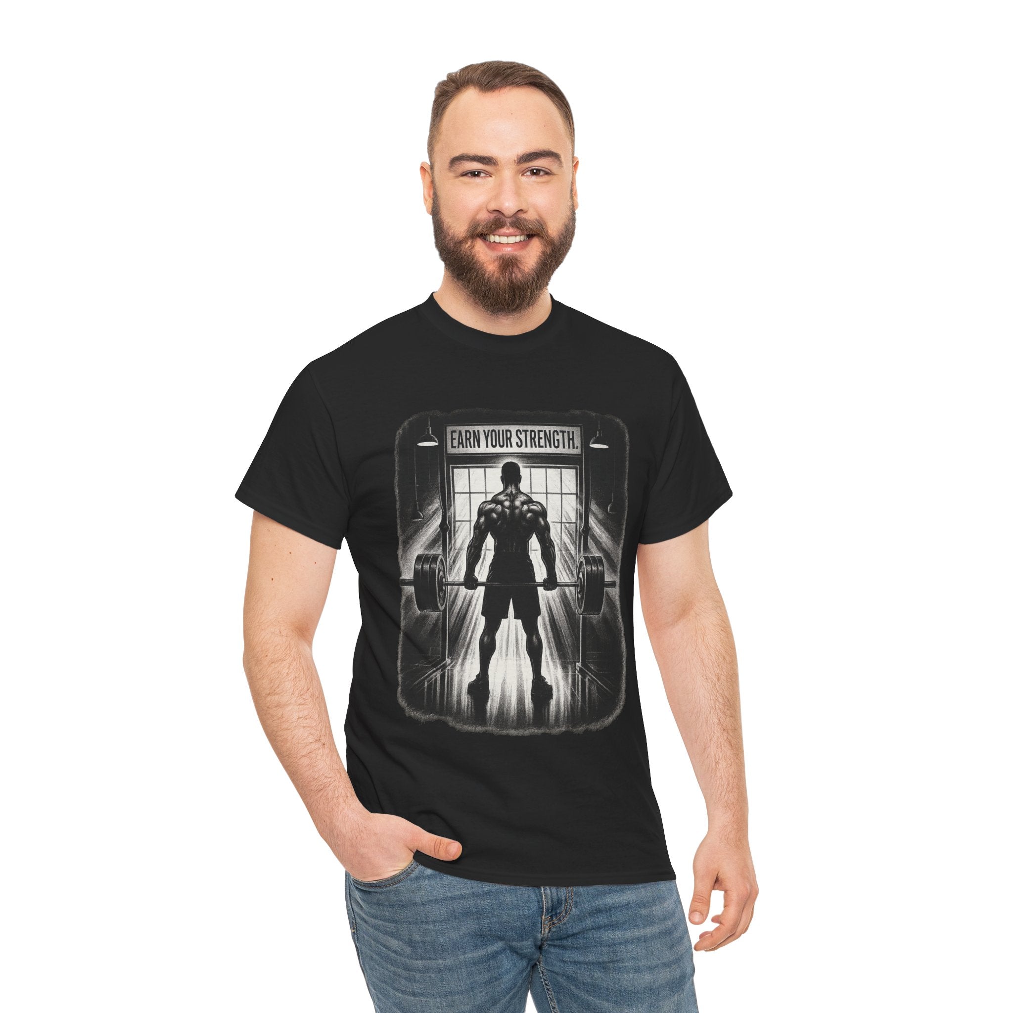 Strength Motivation Unisex Heavy Cotton Tee