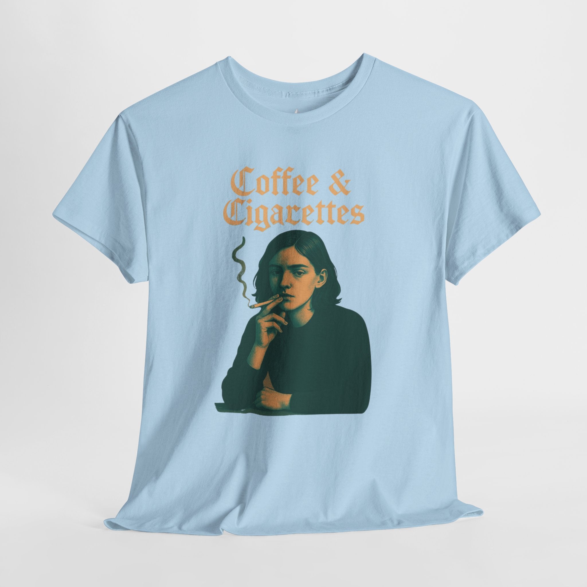 Chic Coffee & Cigarettes Heavy Cotton Tee