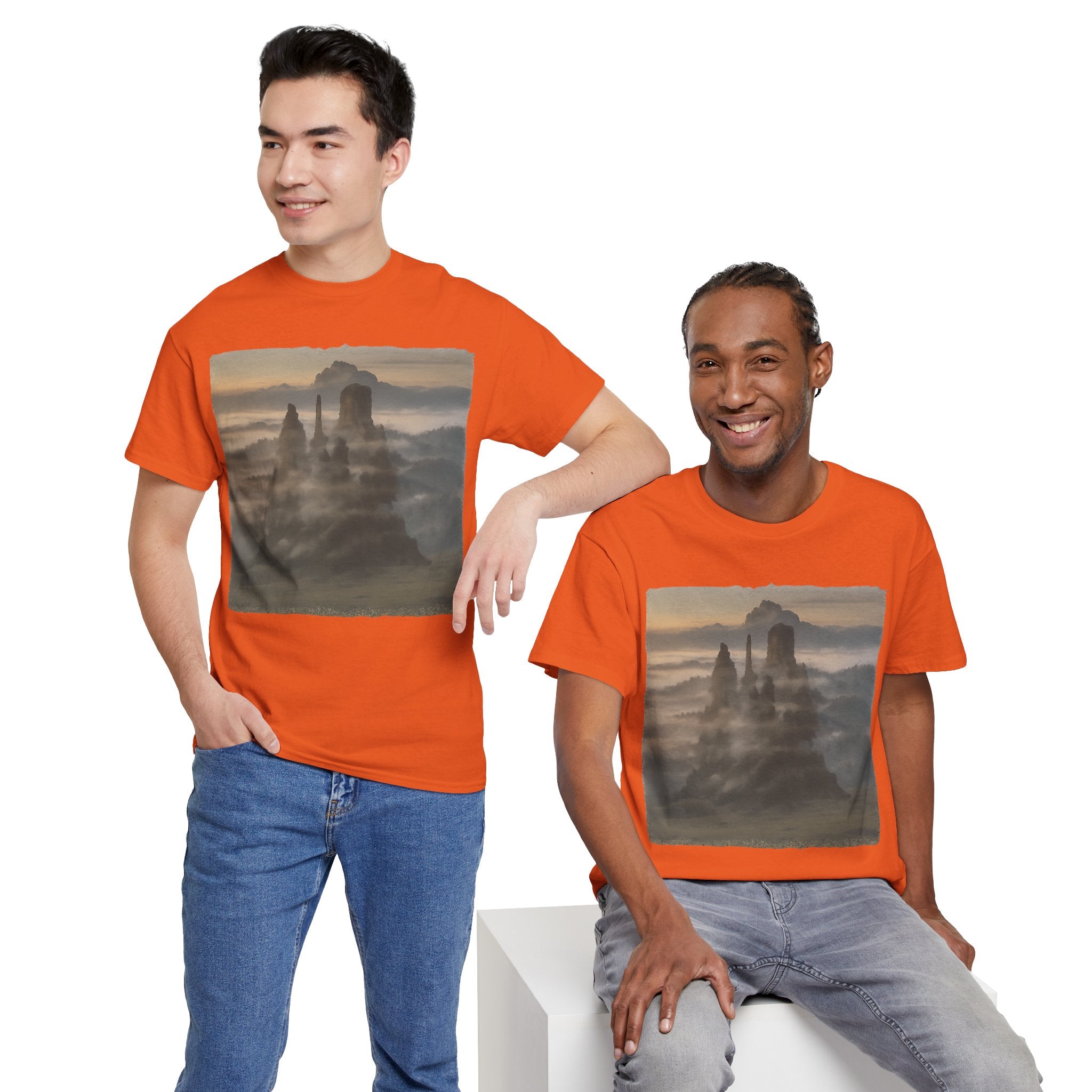 Mystical Castle Unisex Heavy Cotton Tee