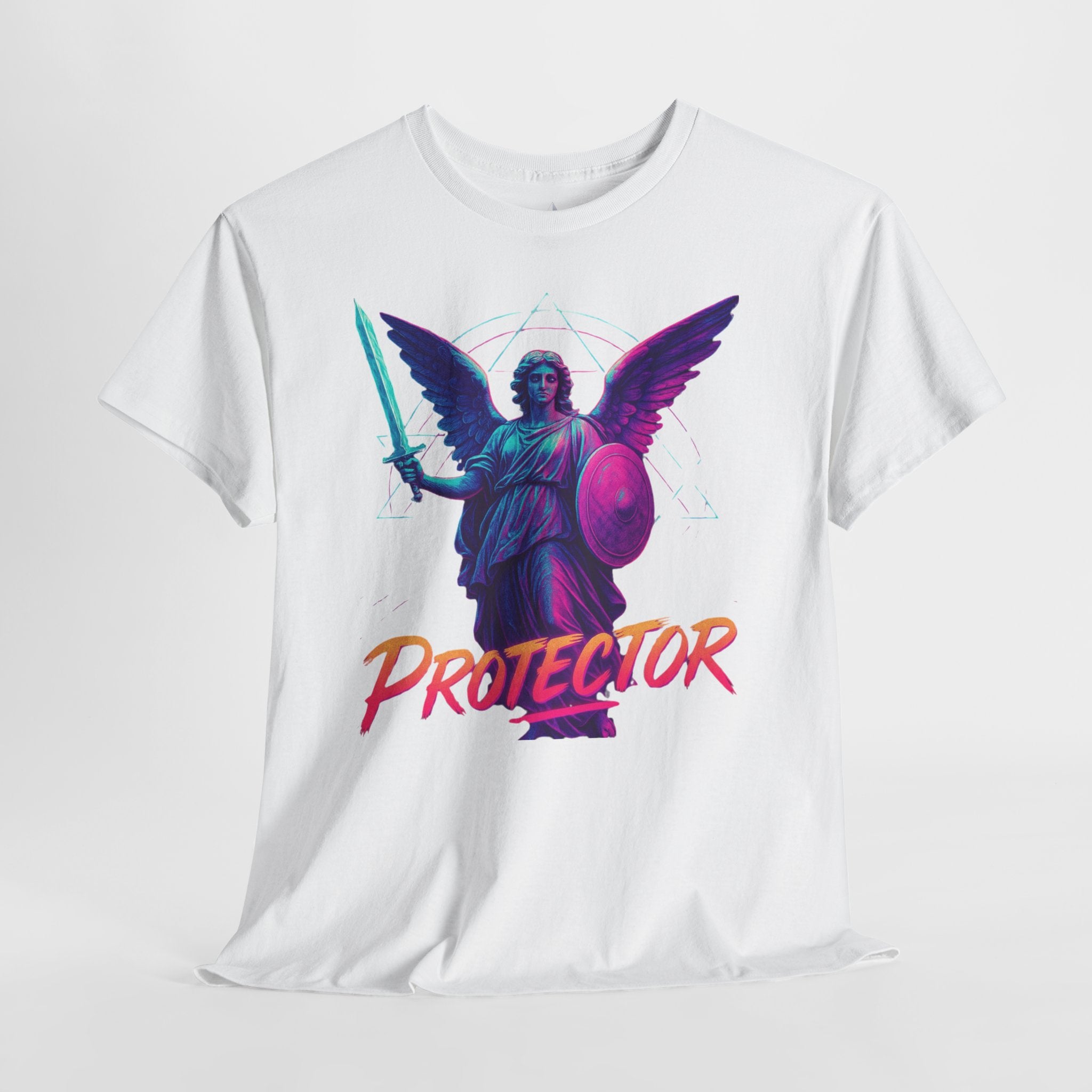 Vibrant Guardian Protector Graphic Heavy Cotton Tee