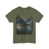 Nature-Inspired Unisex Heavy Cotton Tee, Outdoor, Adventure, Casual Wear, Gift for Nature Lovers, Hiking Merchandise
