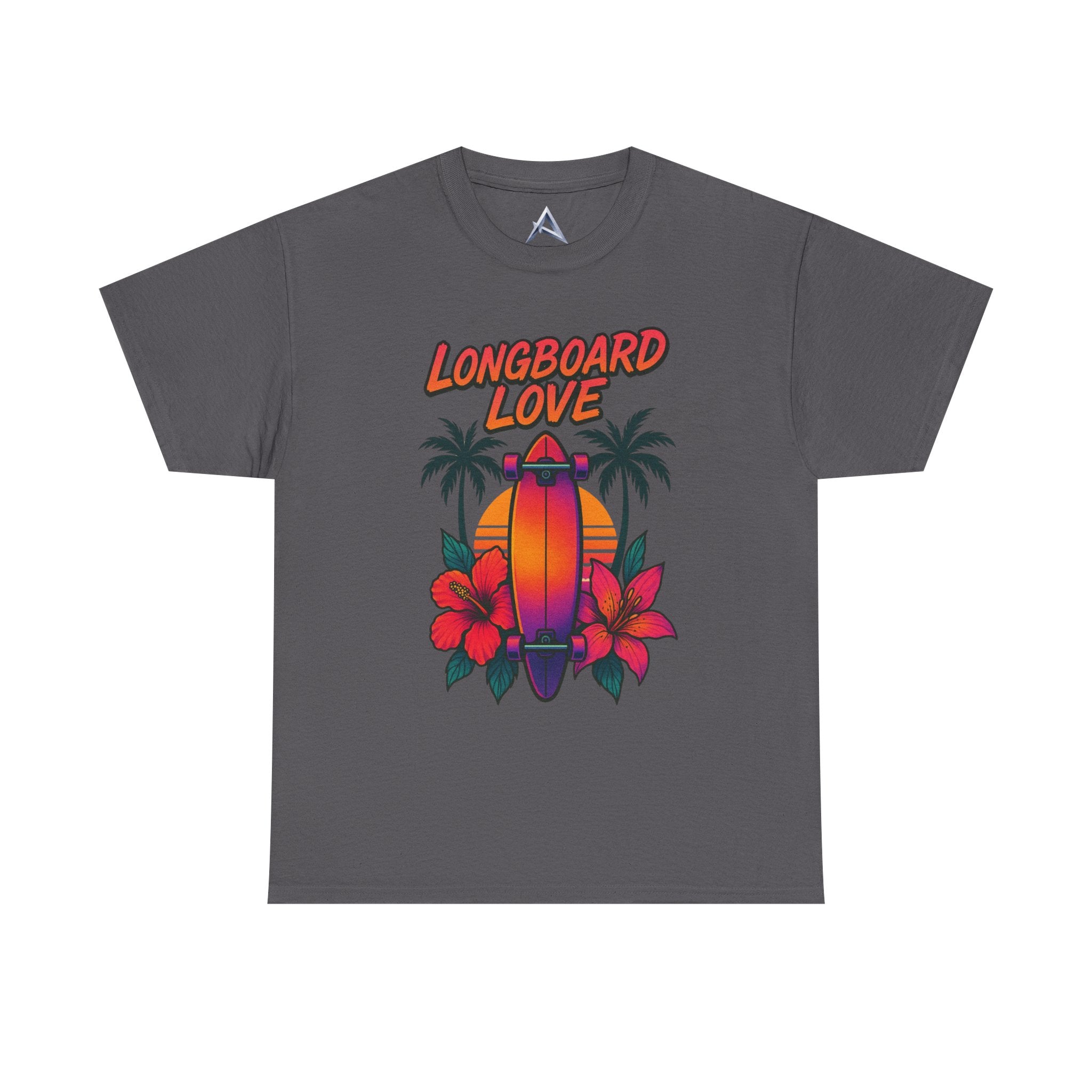 Longboard Love Unisex Heavy Cotton Tee