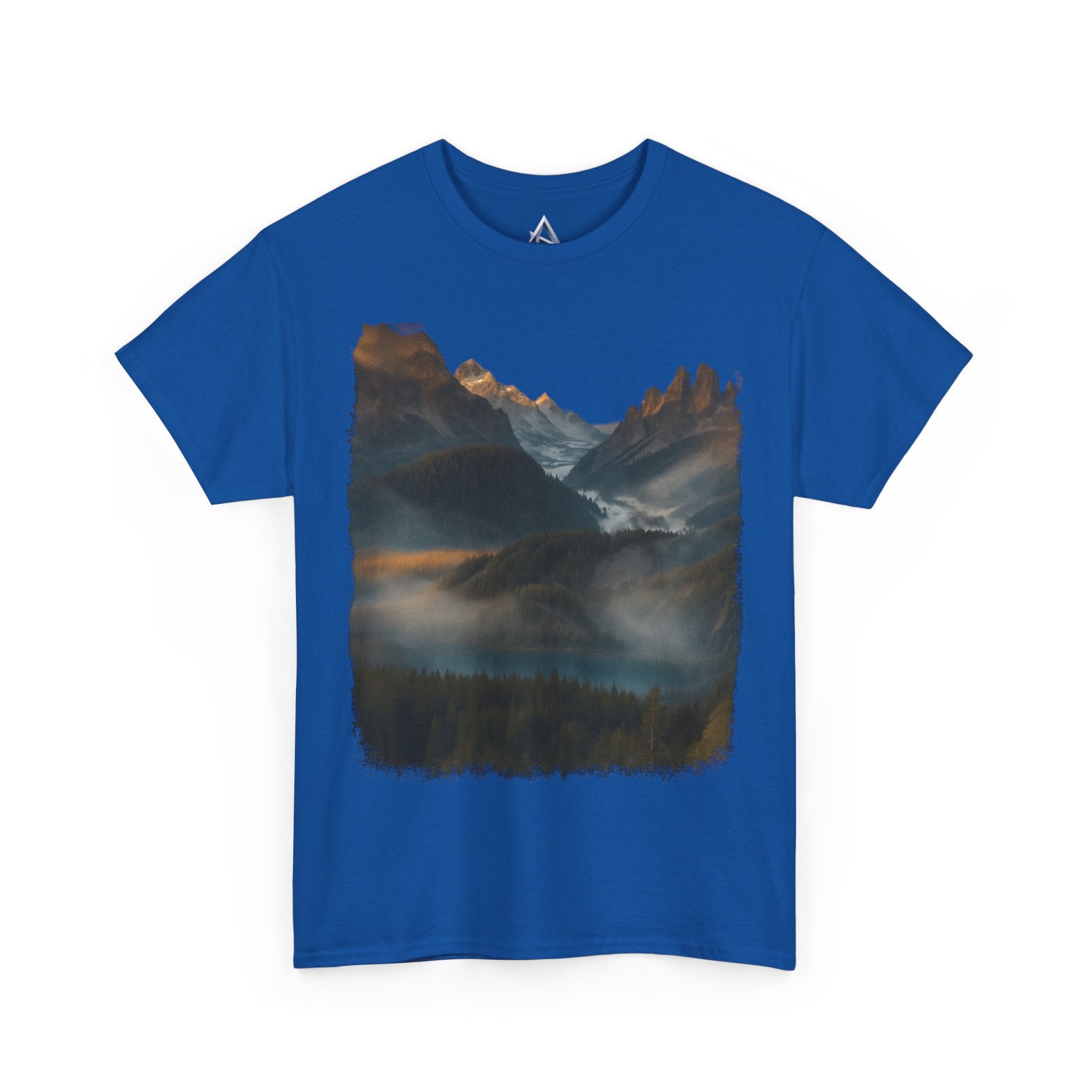 Nature-Inspired Unisex Heavy Cotton Tee, Outdoor, Adventure, Casual Wear, Gift for Nature Lovers, Hiking Merchandise