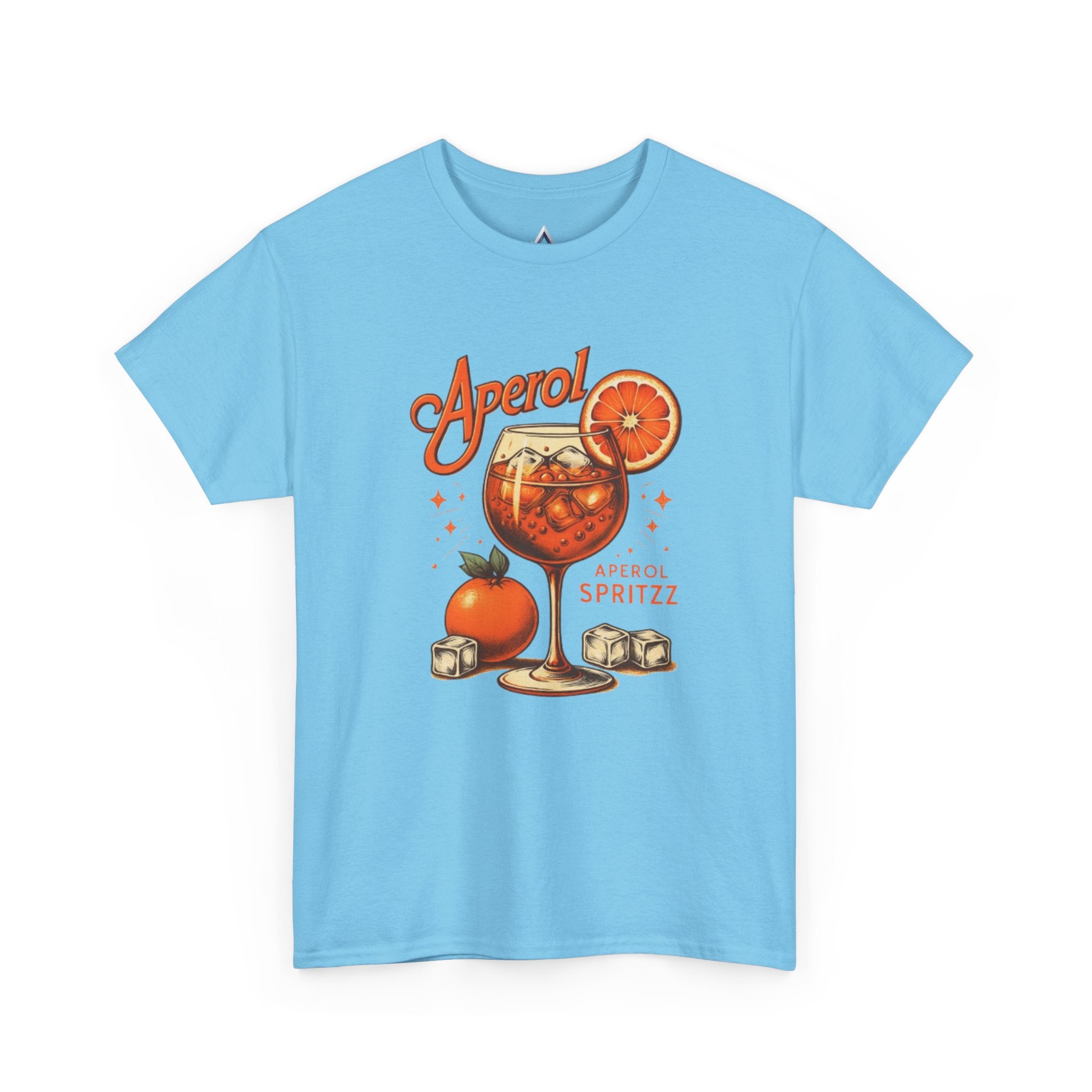 Aperol Spritz Cocktail Unisex Heavy Cotton Tee