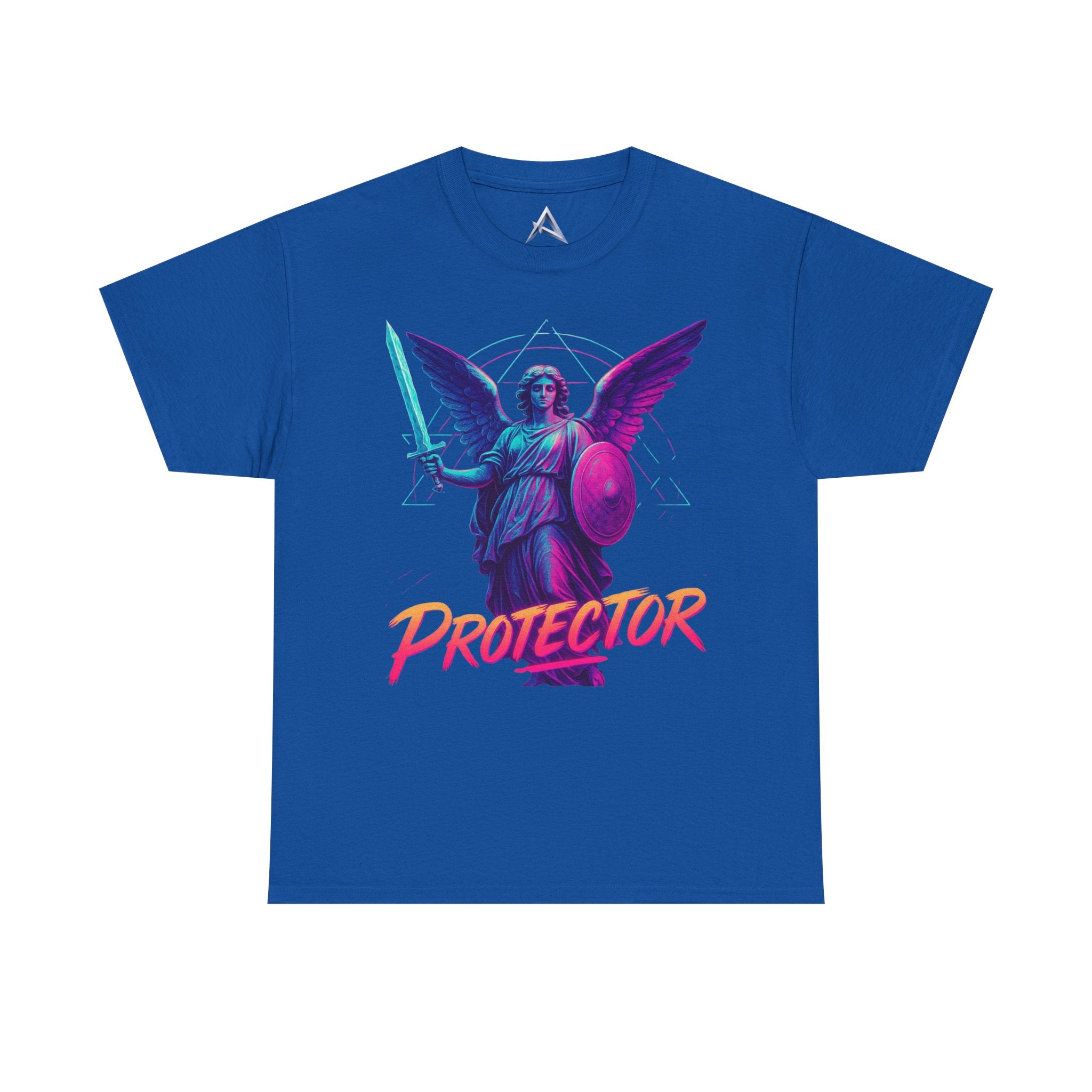Vibrant Guardian Protector Graphic Heavy Cotton Tee