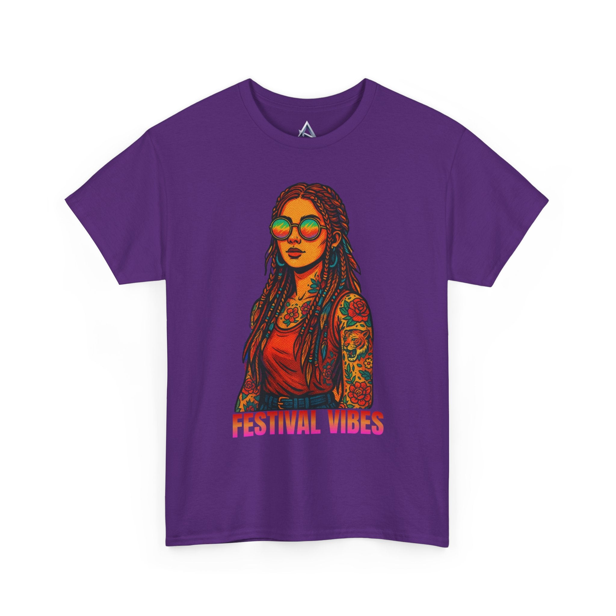 Festival Vibes Unisex Heavy Cotton Tee