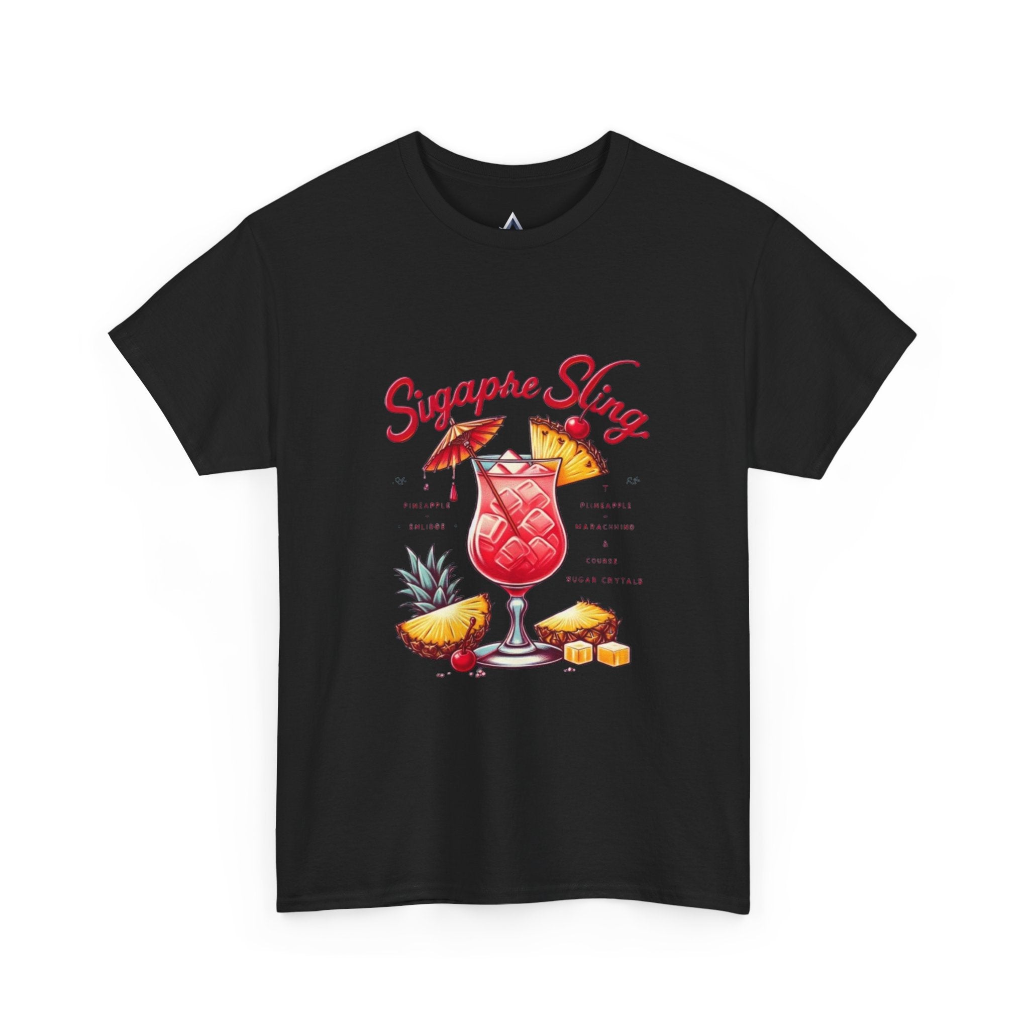 Sigapre Sling Cocktail Unisex Heavy Cotton Tee