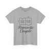 Romantic Couple Puzzle Custom Heavy Cotton Tee