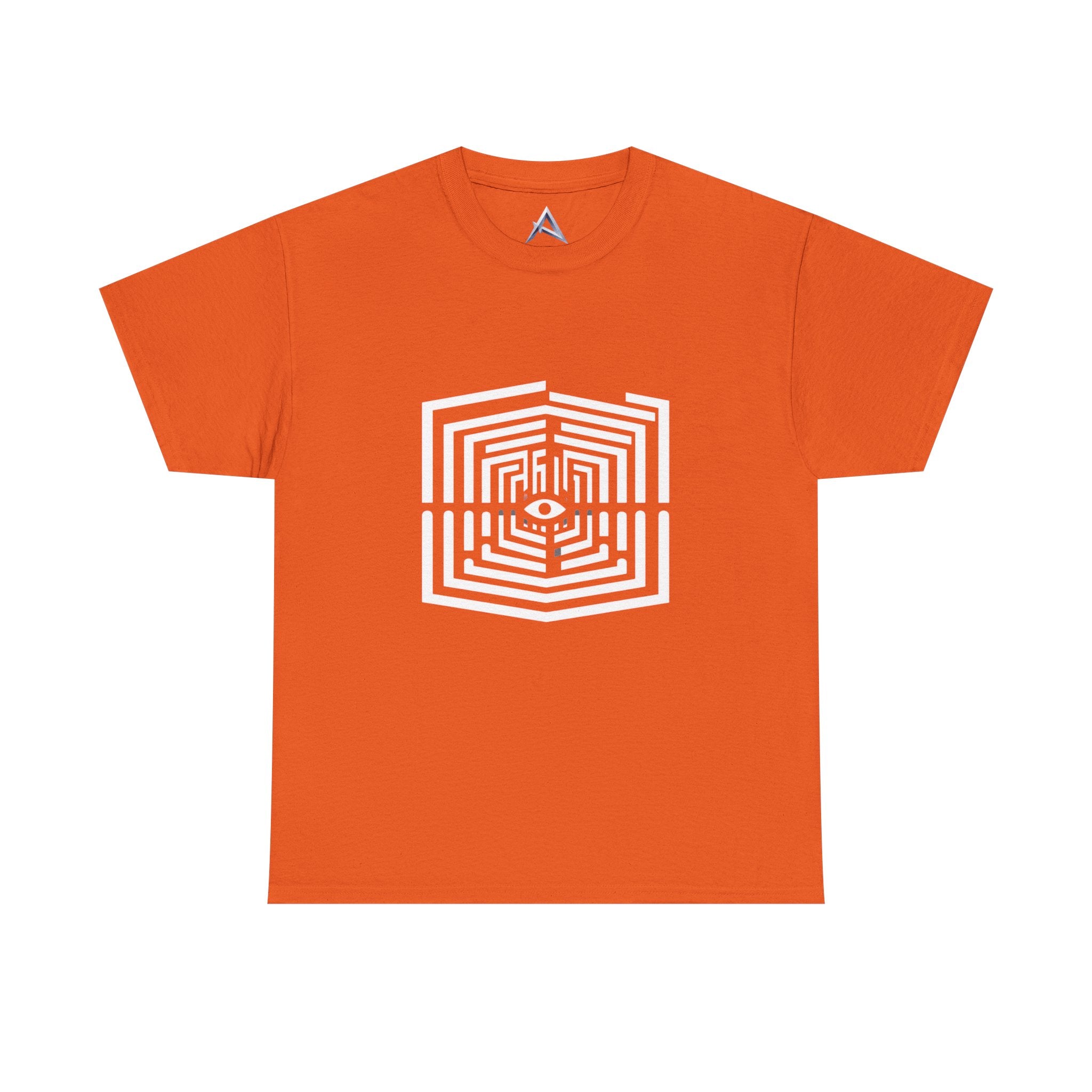 Geometric Maze Heavy Cotton Tee