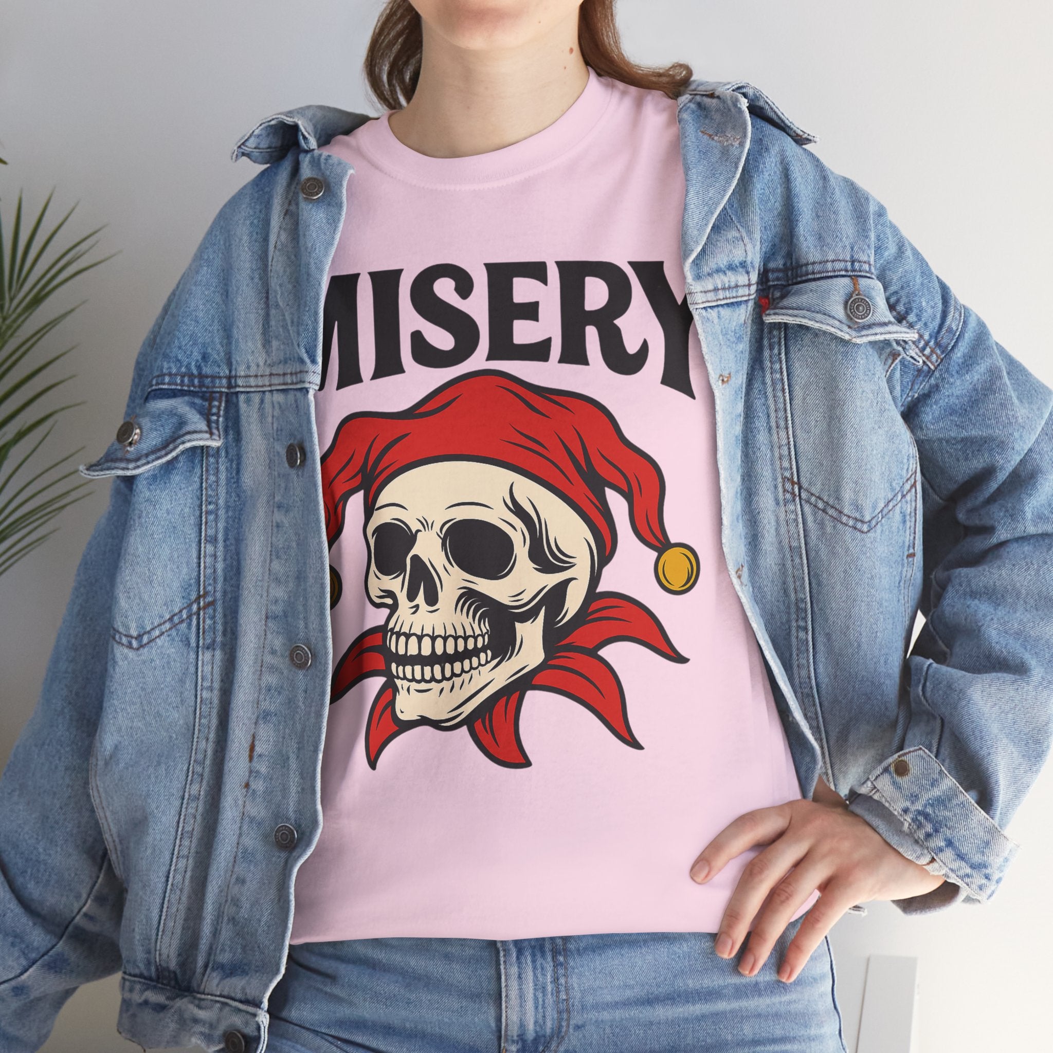 Skull Misery Unisex Heavy Cotton Tee