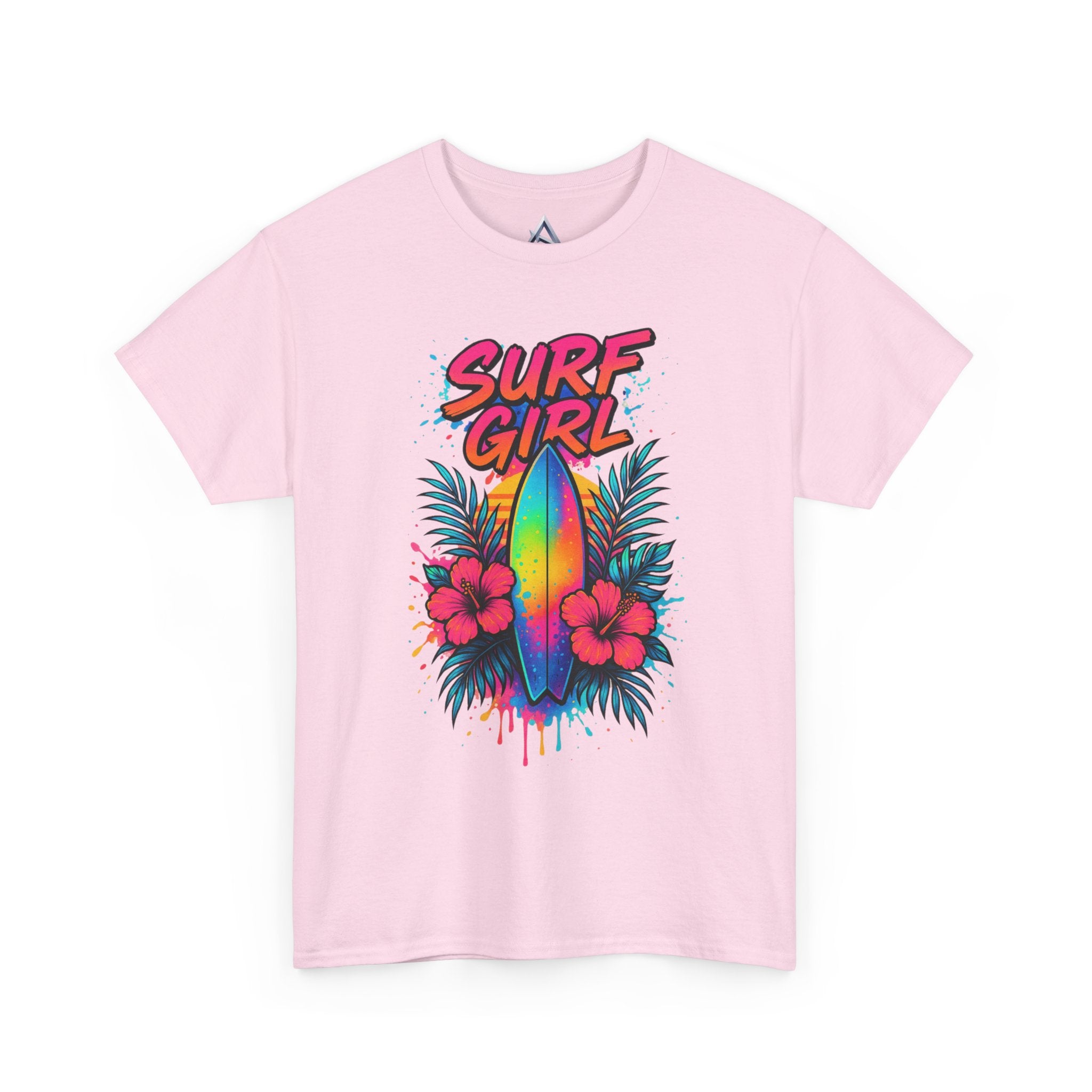 Surf Girl Vintage Heavy Cotton Tee