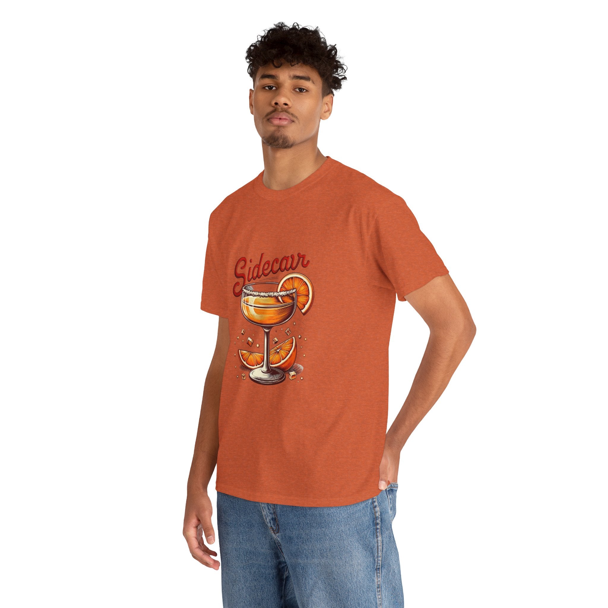 Sidecar Cocktail Unisex Heavy Cotton Tee