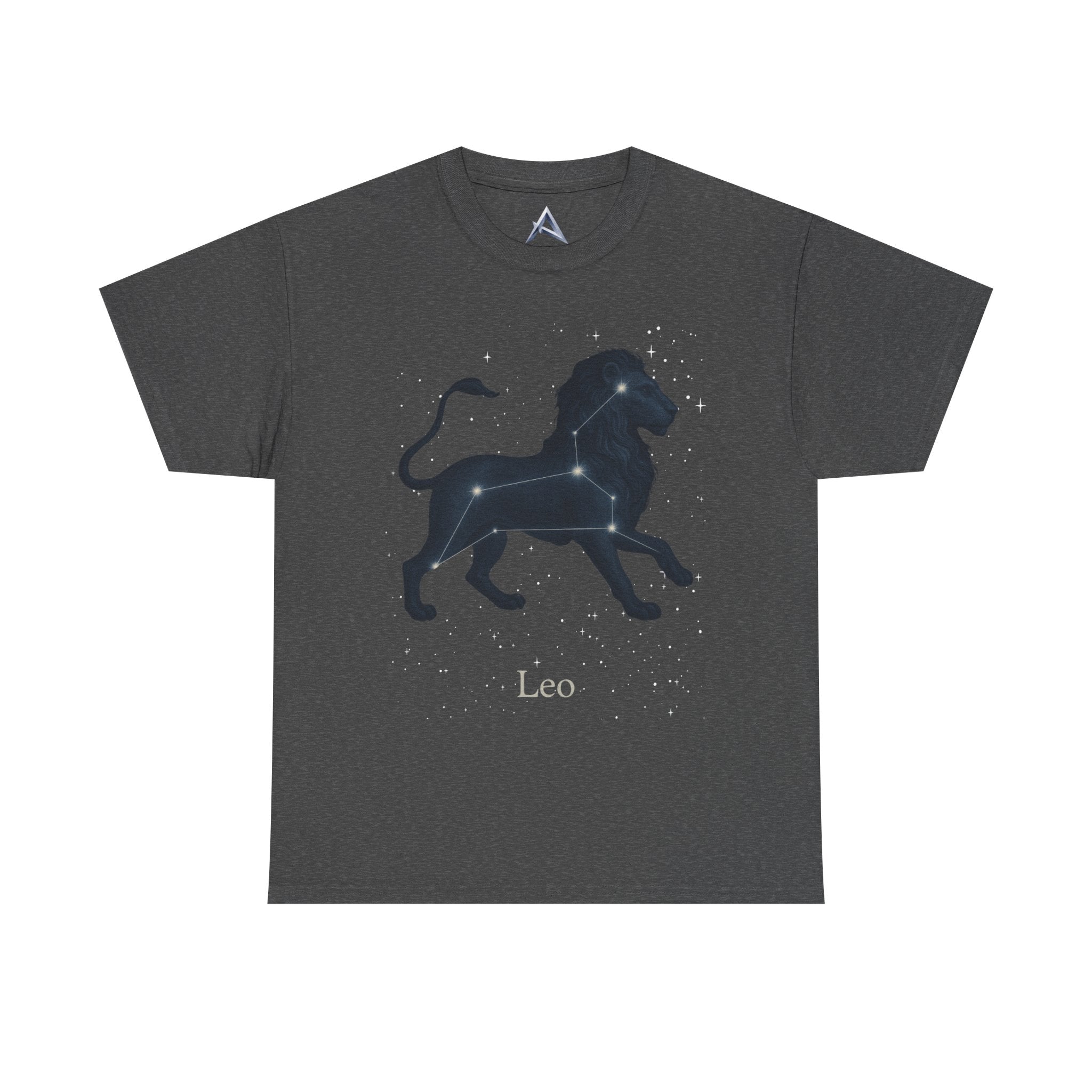 Leo Constellation Zodiac Heavy Cotton Tee