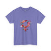Floral Feminist Empowering Statement Heavy Cotton Custom Tee