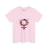 Floral Feminist Empowering Statement Heavy Cotton Custom Tee