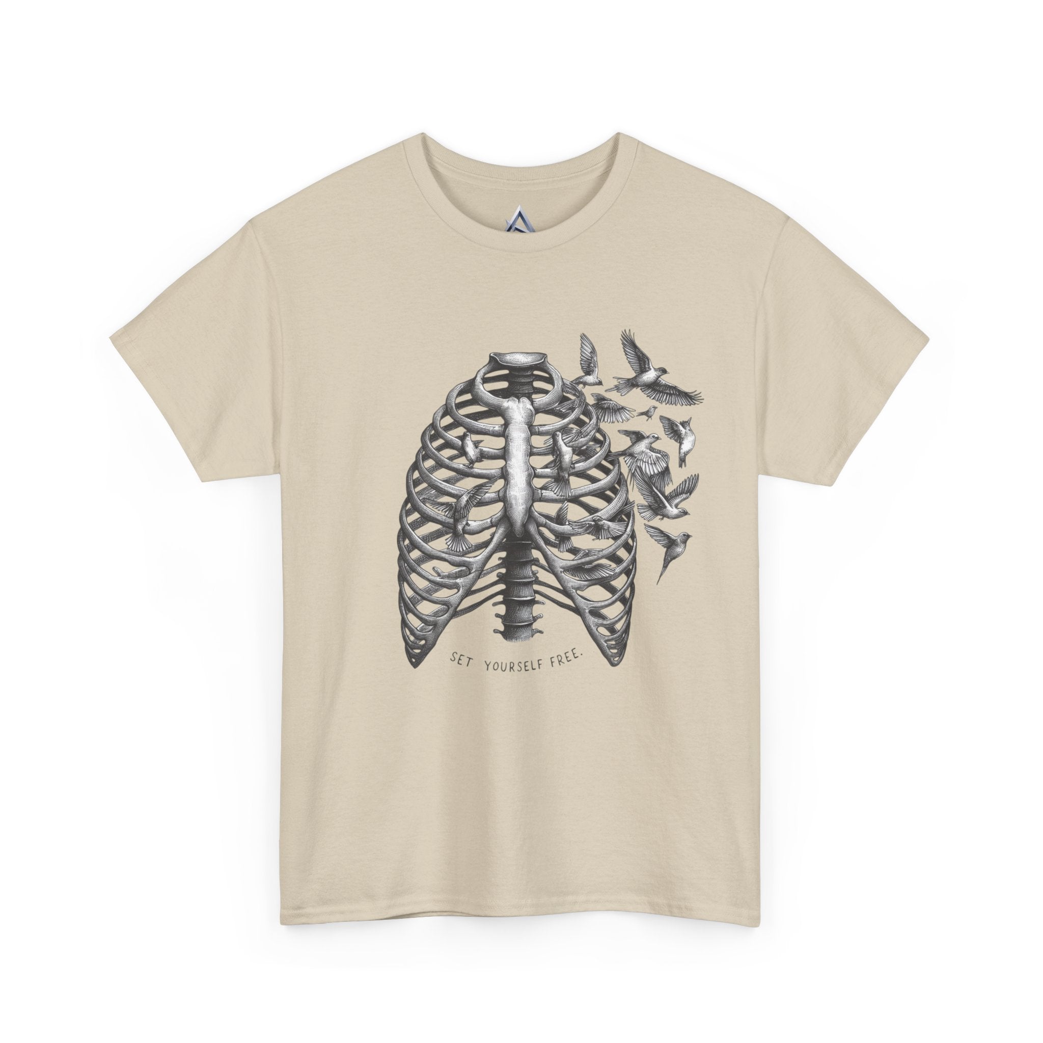 Botanical Lungs Unisex Heavy Cotton Tee