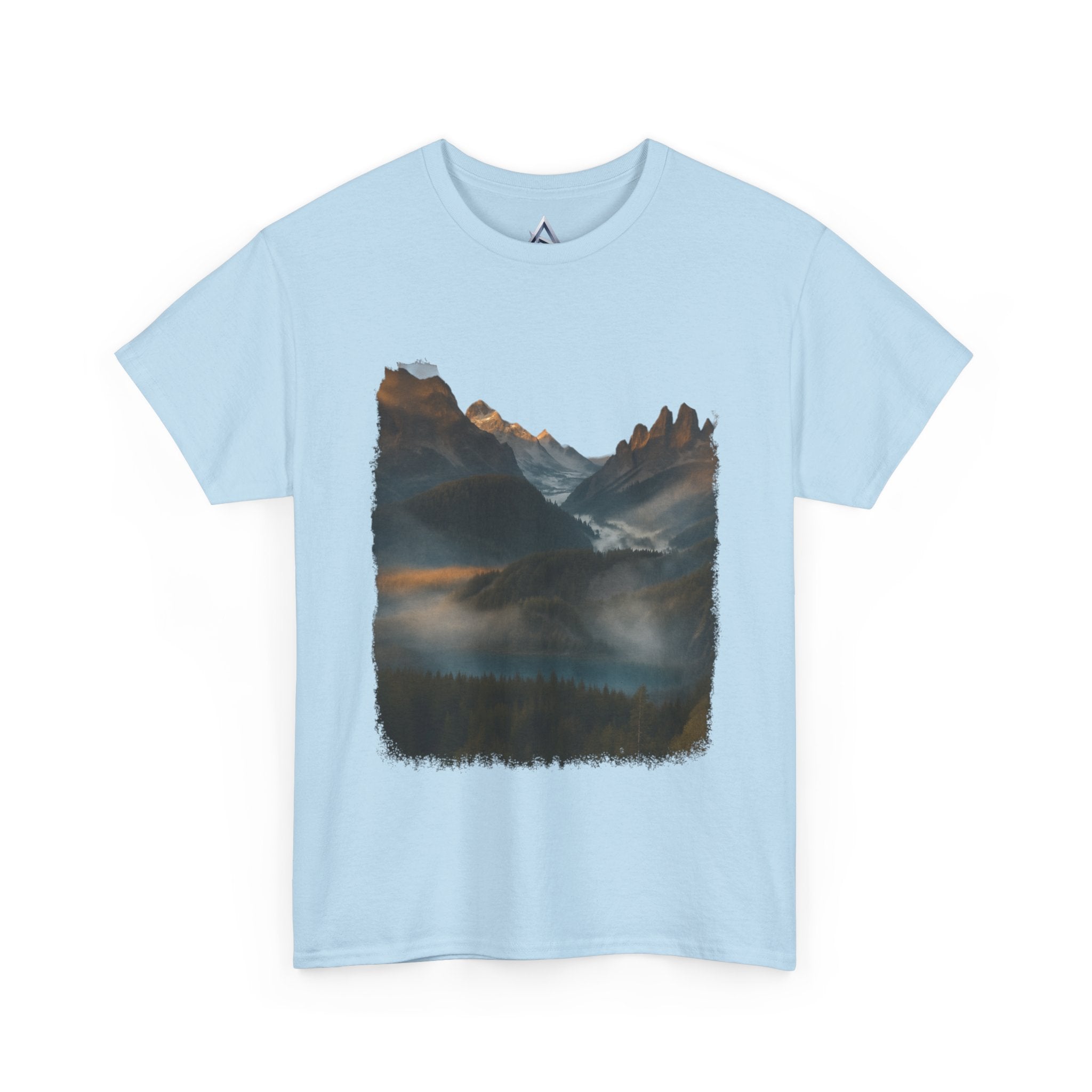 Nature-Inspired Unisex Heavy Cotton Tee