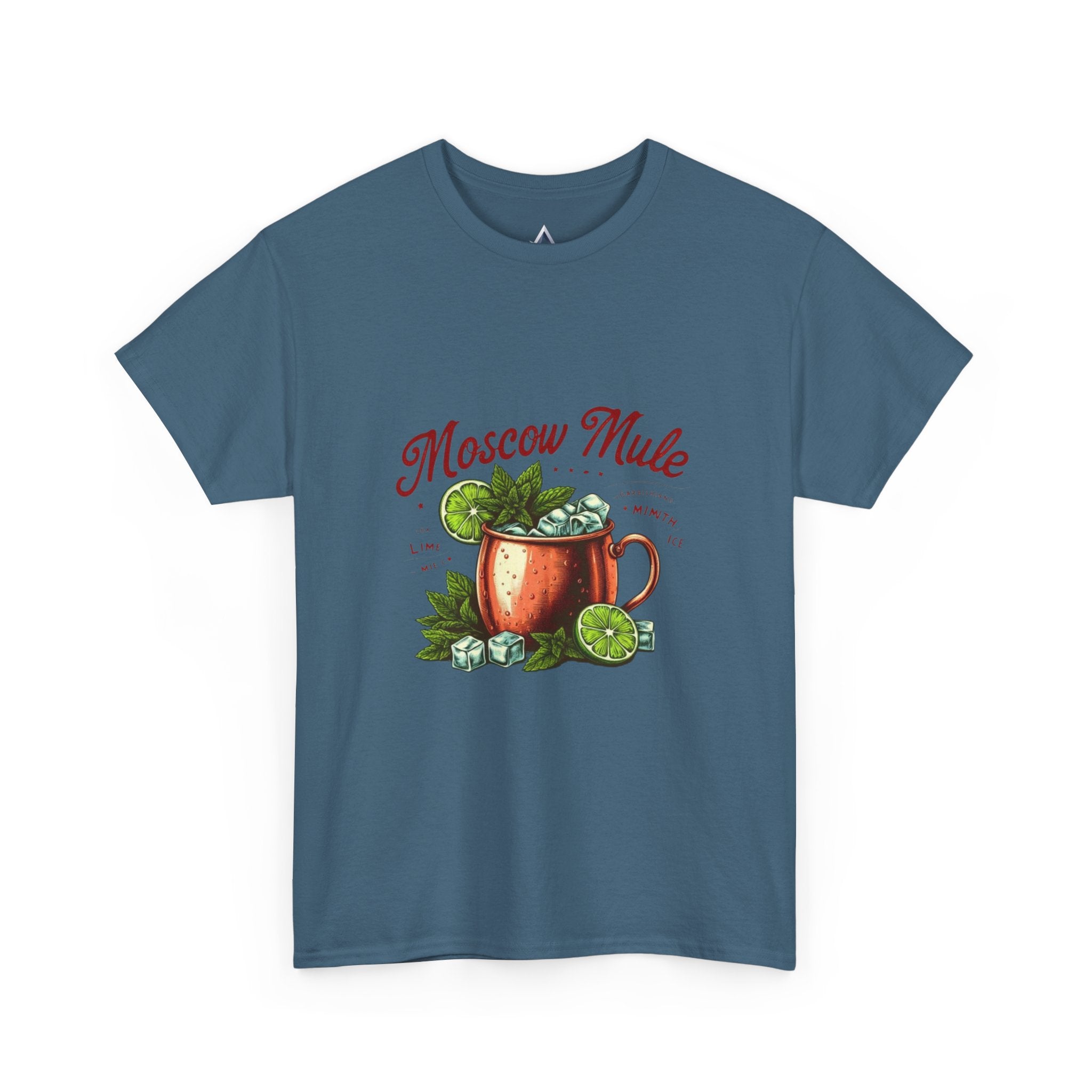 Moscow Mule Cocktail Unisex Heavy Cotton Tee