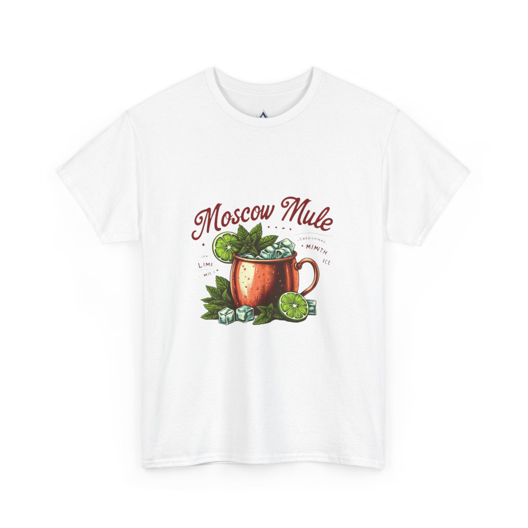 Moscow Mule Cocktail Unisex Heavy Cotton Tee