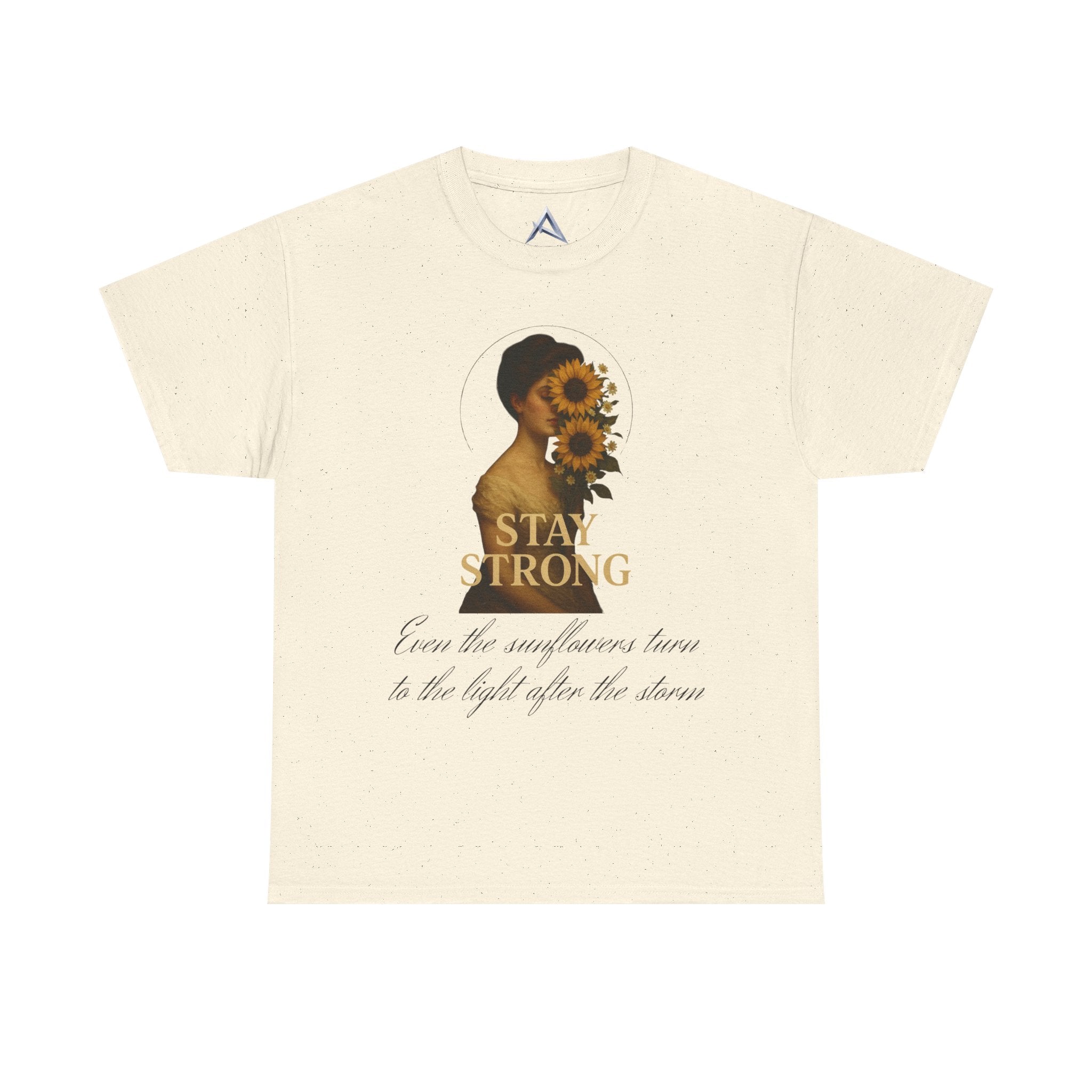 Inspirational Sunflower Heavy Cotton Tee