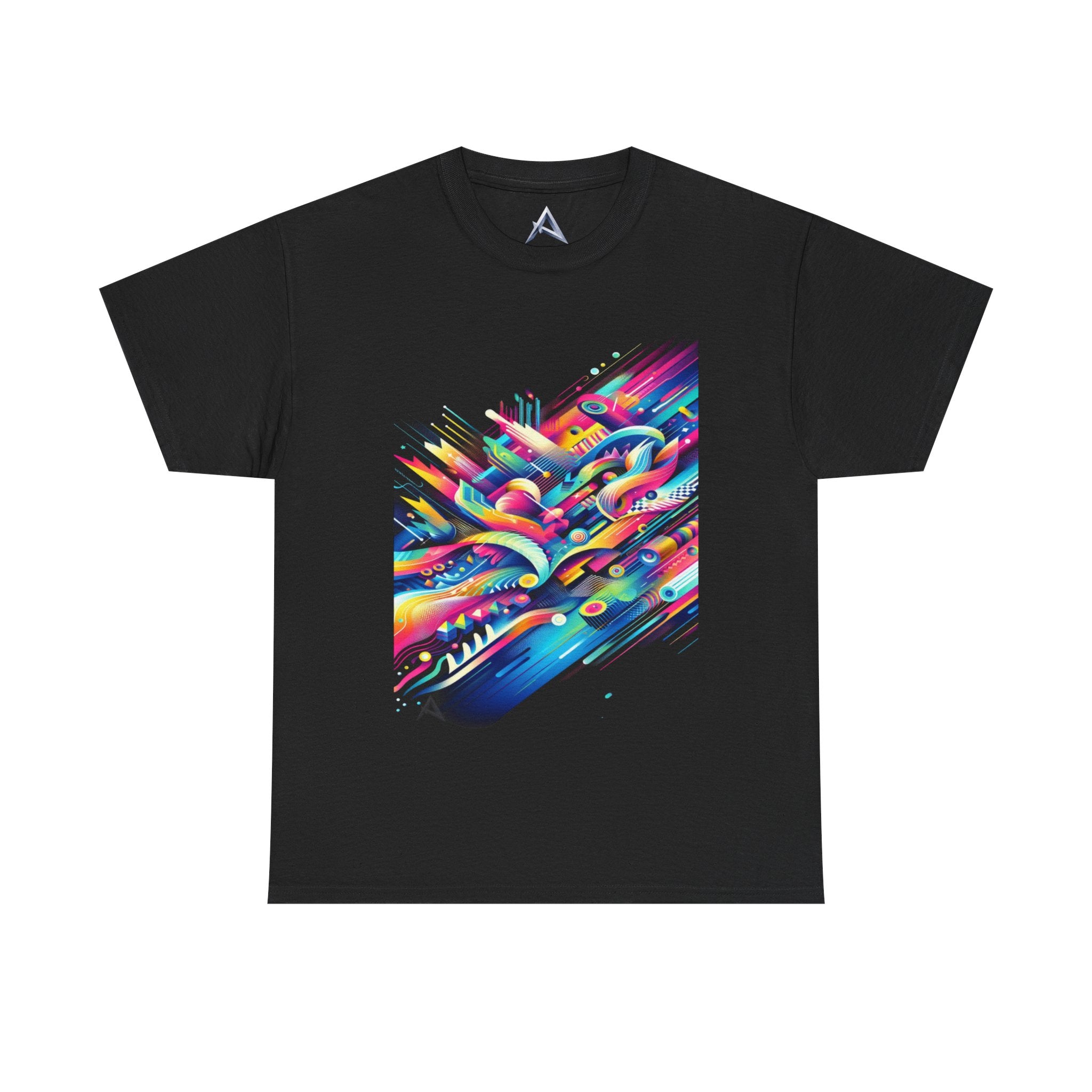 Vibrant Abstract Art Unisex Heavy Cotton Tee