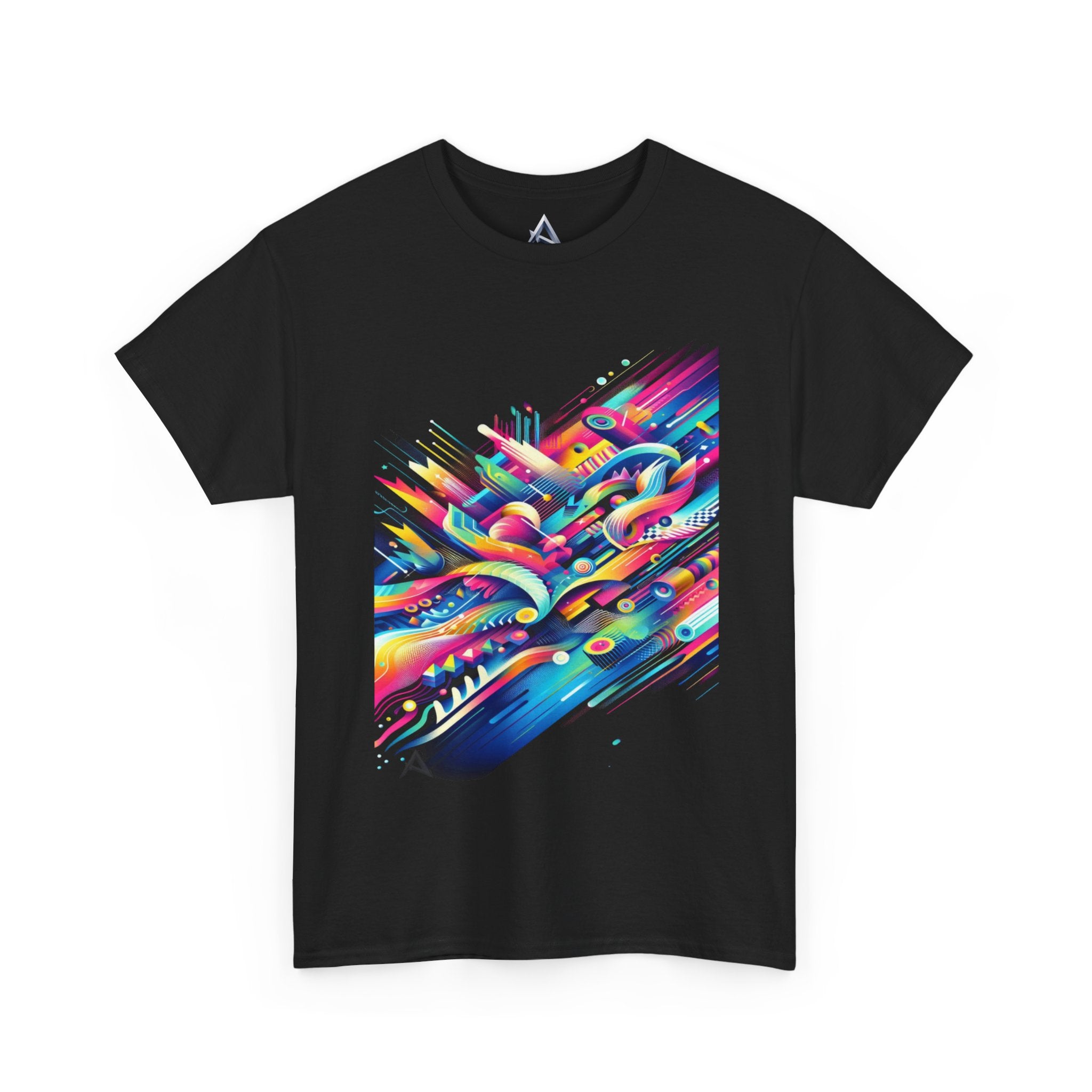 Vibrant Abstract Art Unisex Heavy Cotton Tee